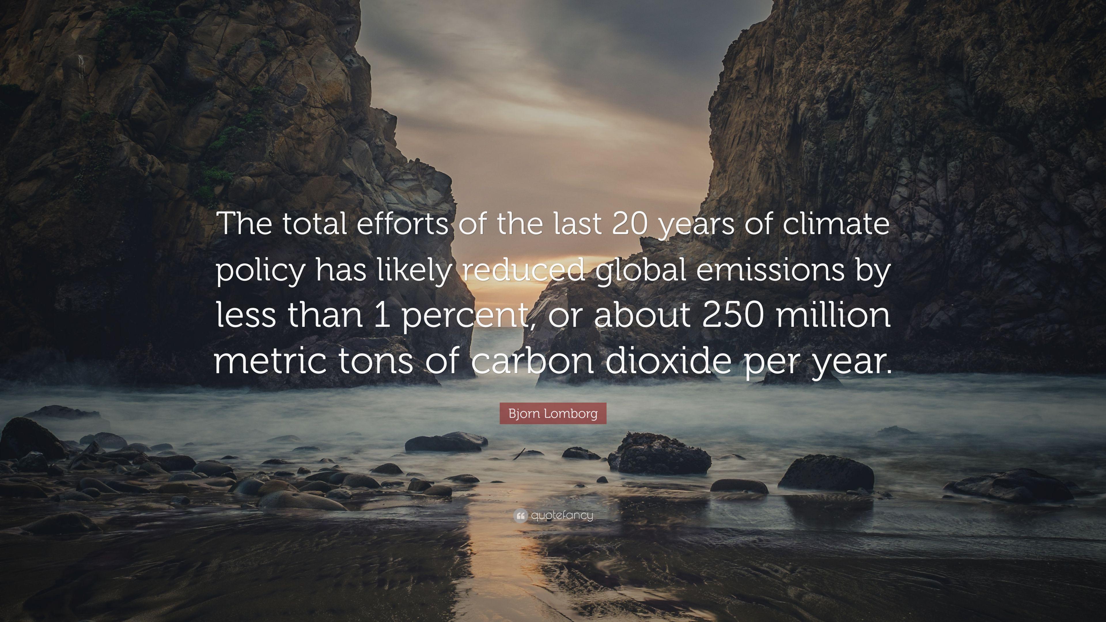 3840x2160 Bjorn Lomborg Quote: “The total efforts of the last 20 years