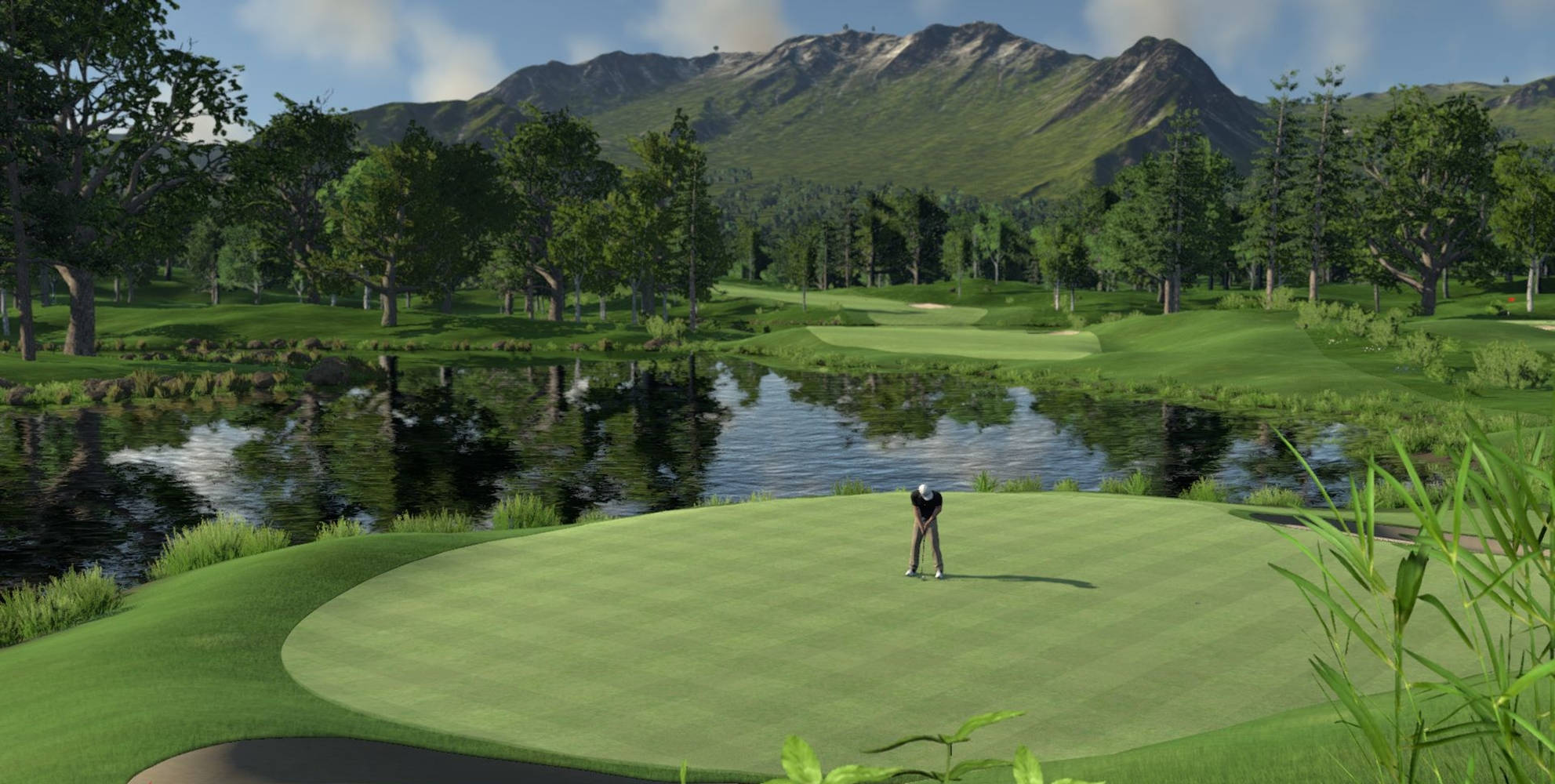 1983x1000 Golf Course Desktop HD Wallpaper