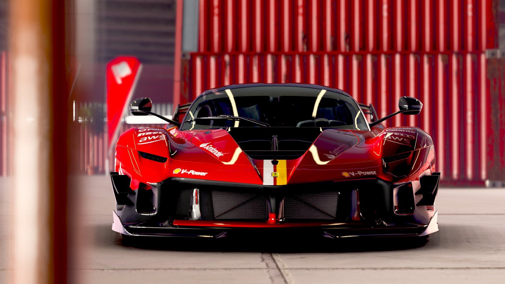 2048x1152 Ferrari Fxx K Evo! Updated sponsors