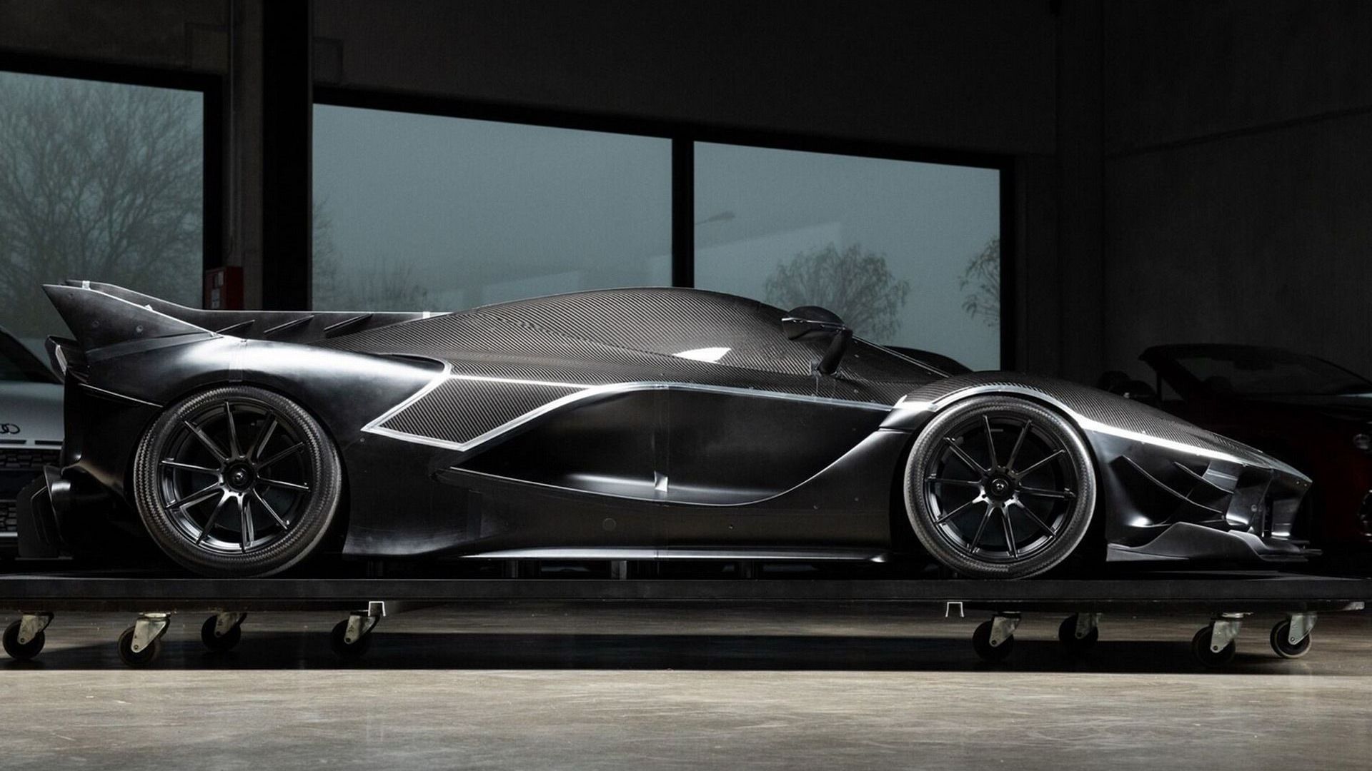 1920x1080 Ferrari FXX K Evo wind tunnel model