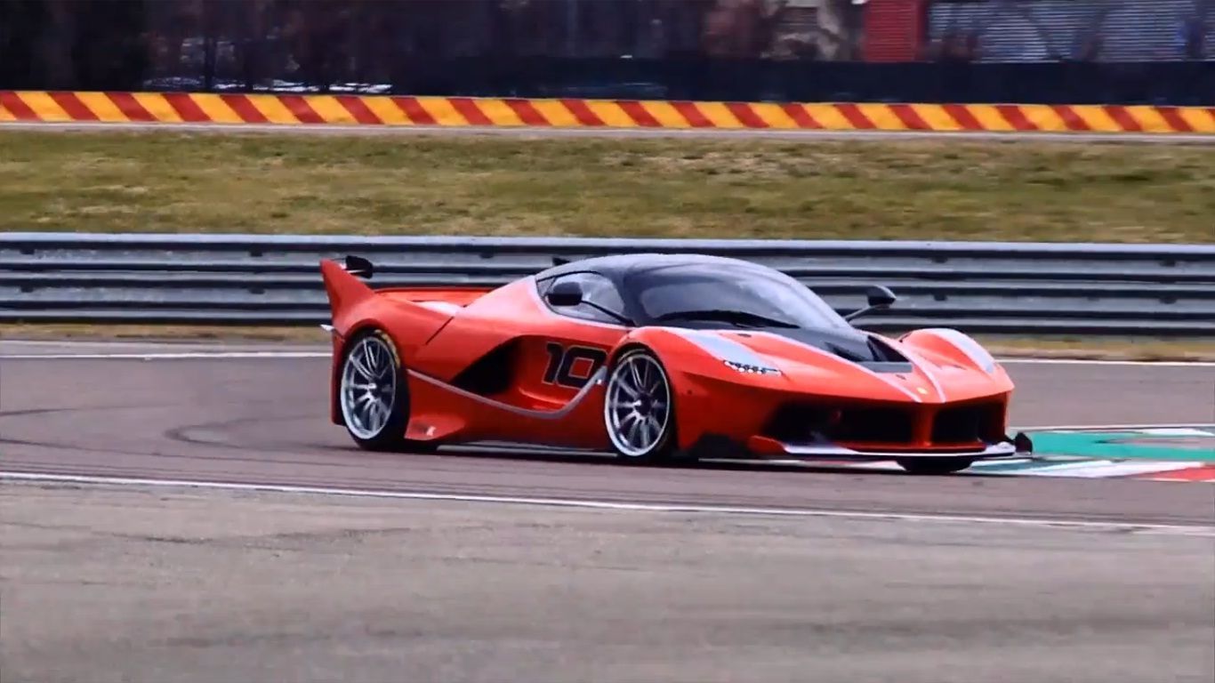 1366x768 Onboard The Ferrari FXX K With Sebastian