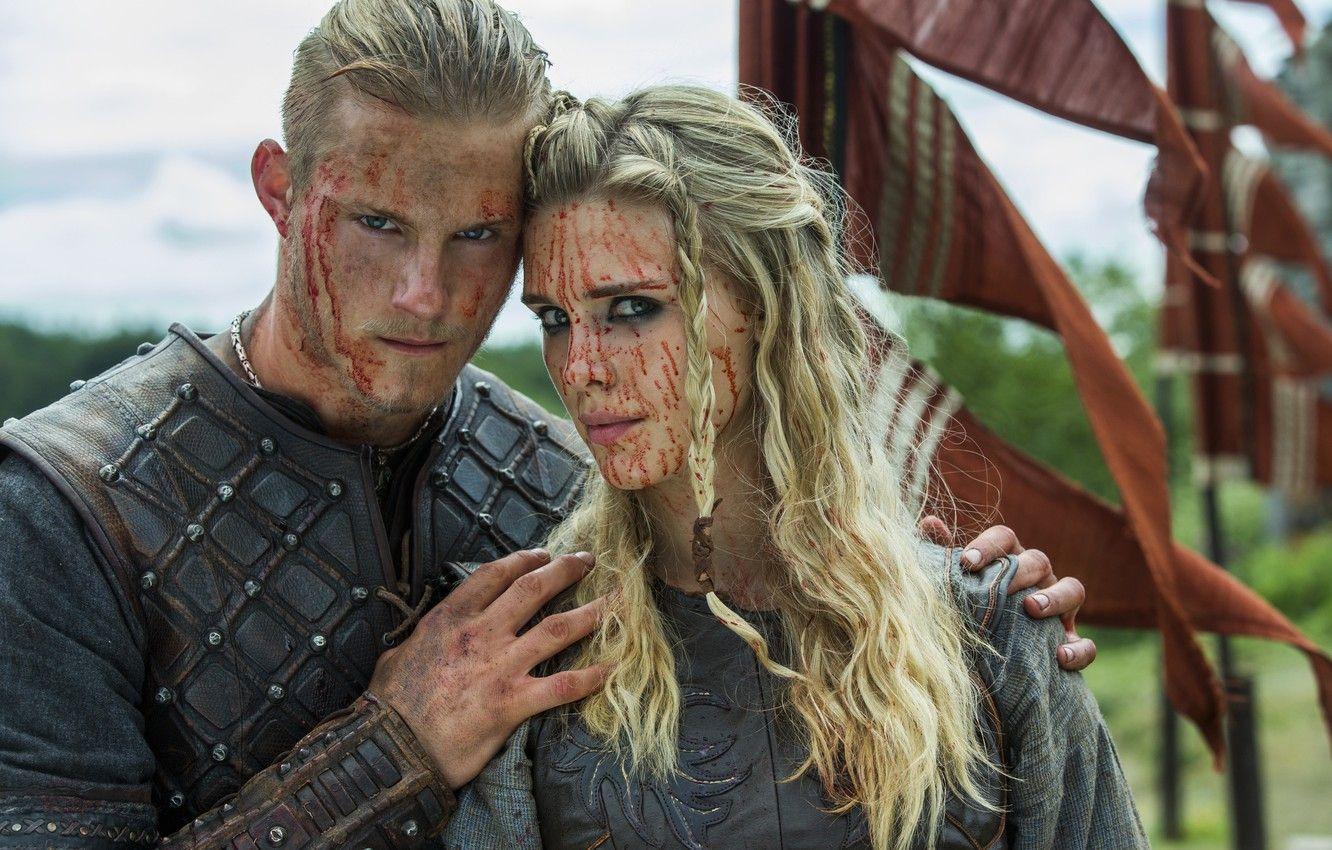 1332x850 Wallpaper Vikings, The Vikings, Gaia Weiss, Jaya Weiss