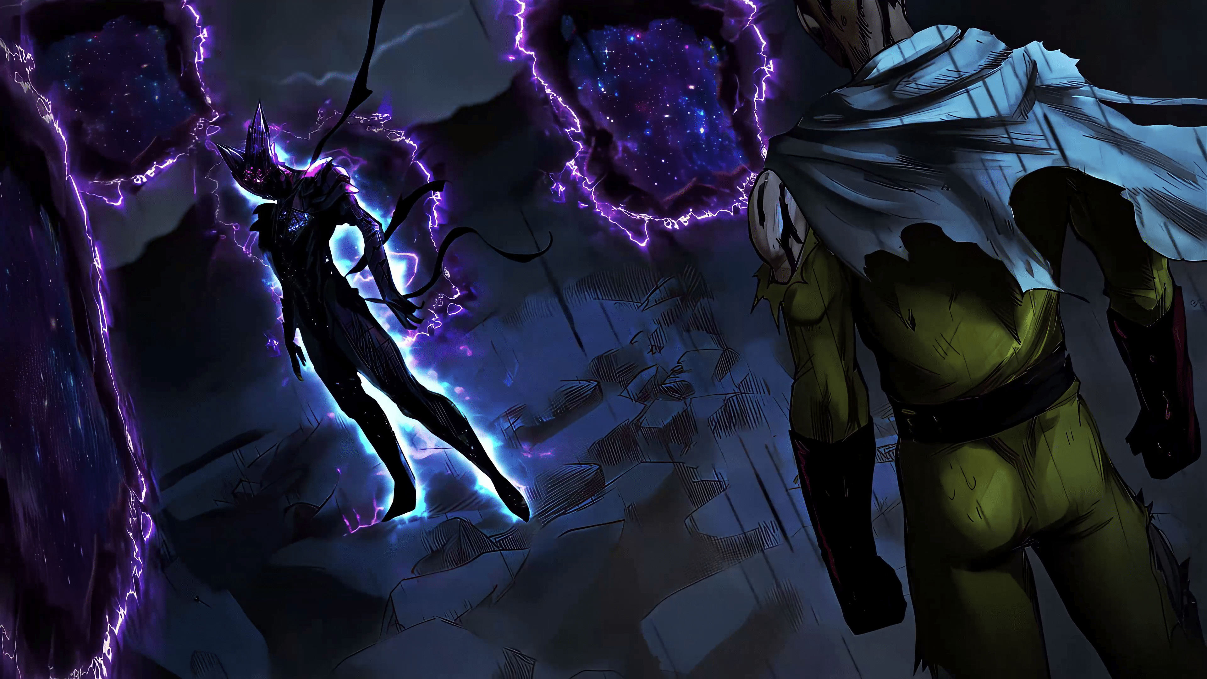 3840x2160 Cosmic Garou Live Wallpaper