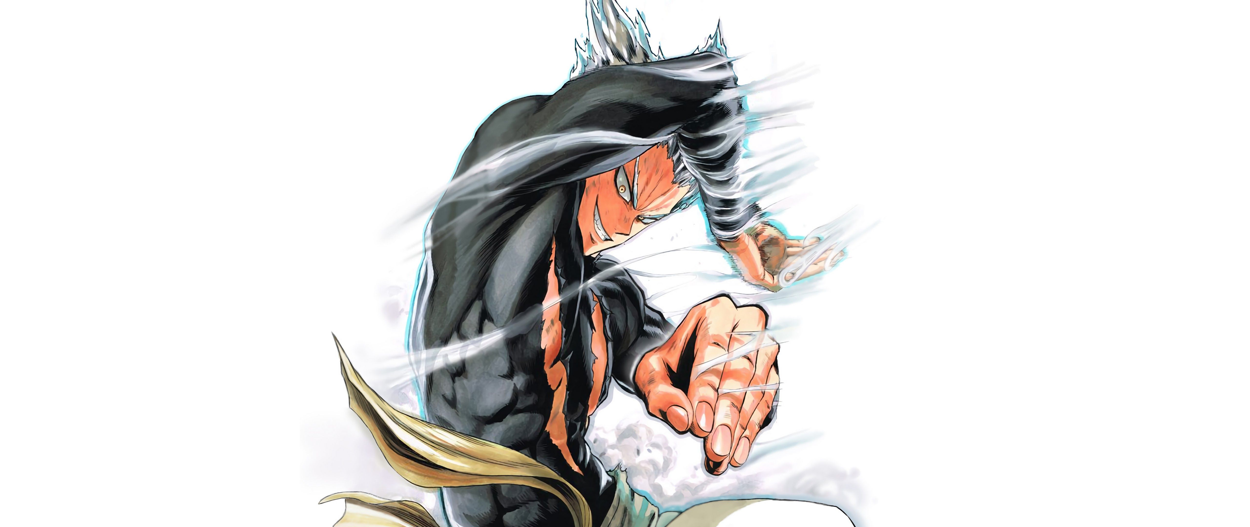5120x2160 Garou One Punch Man 4K Wallpaper