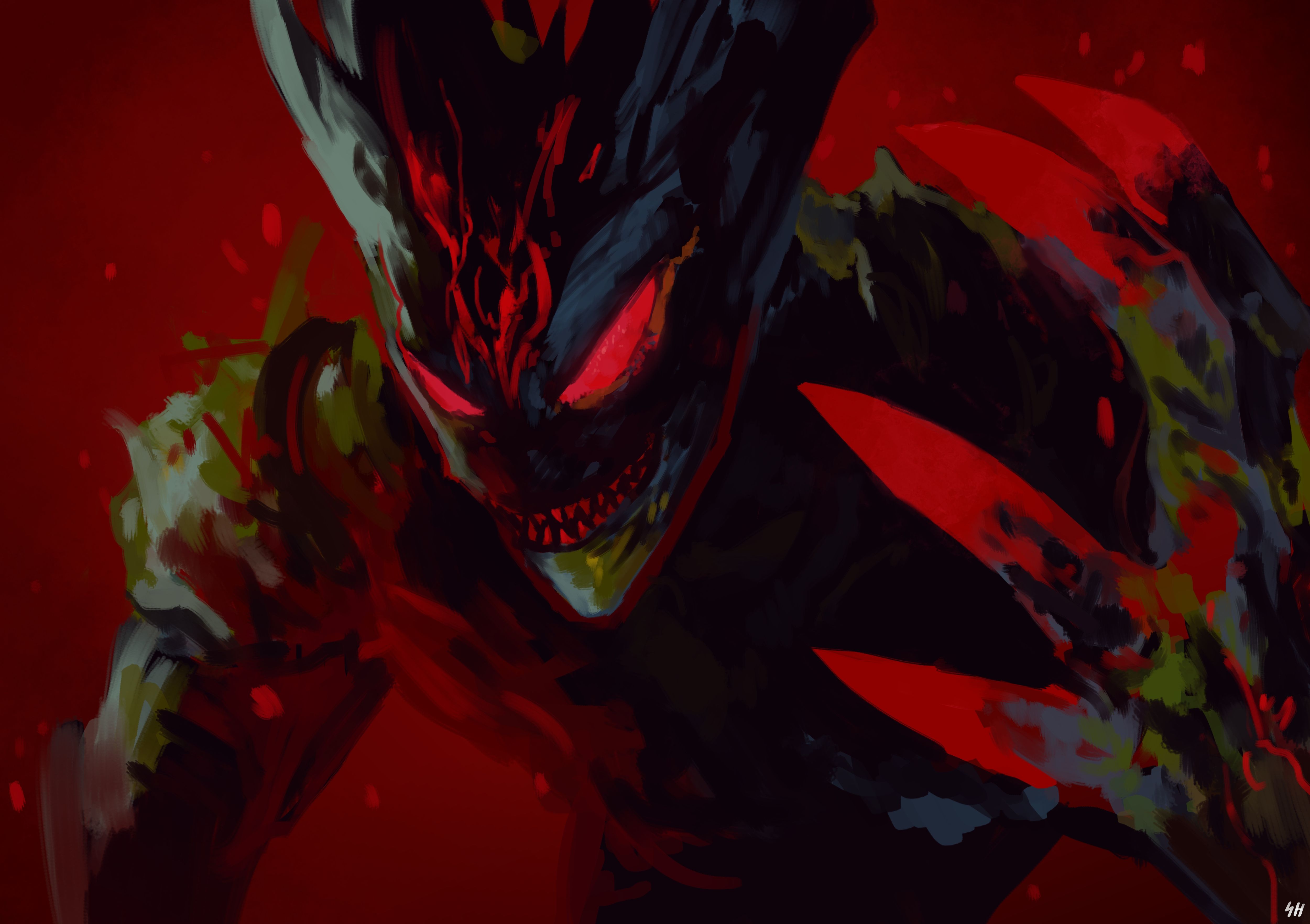 5000x3529 Garou 4k Wallpaper