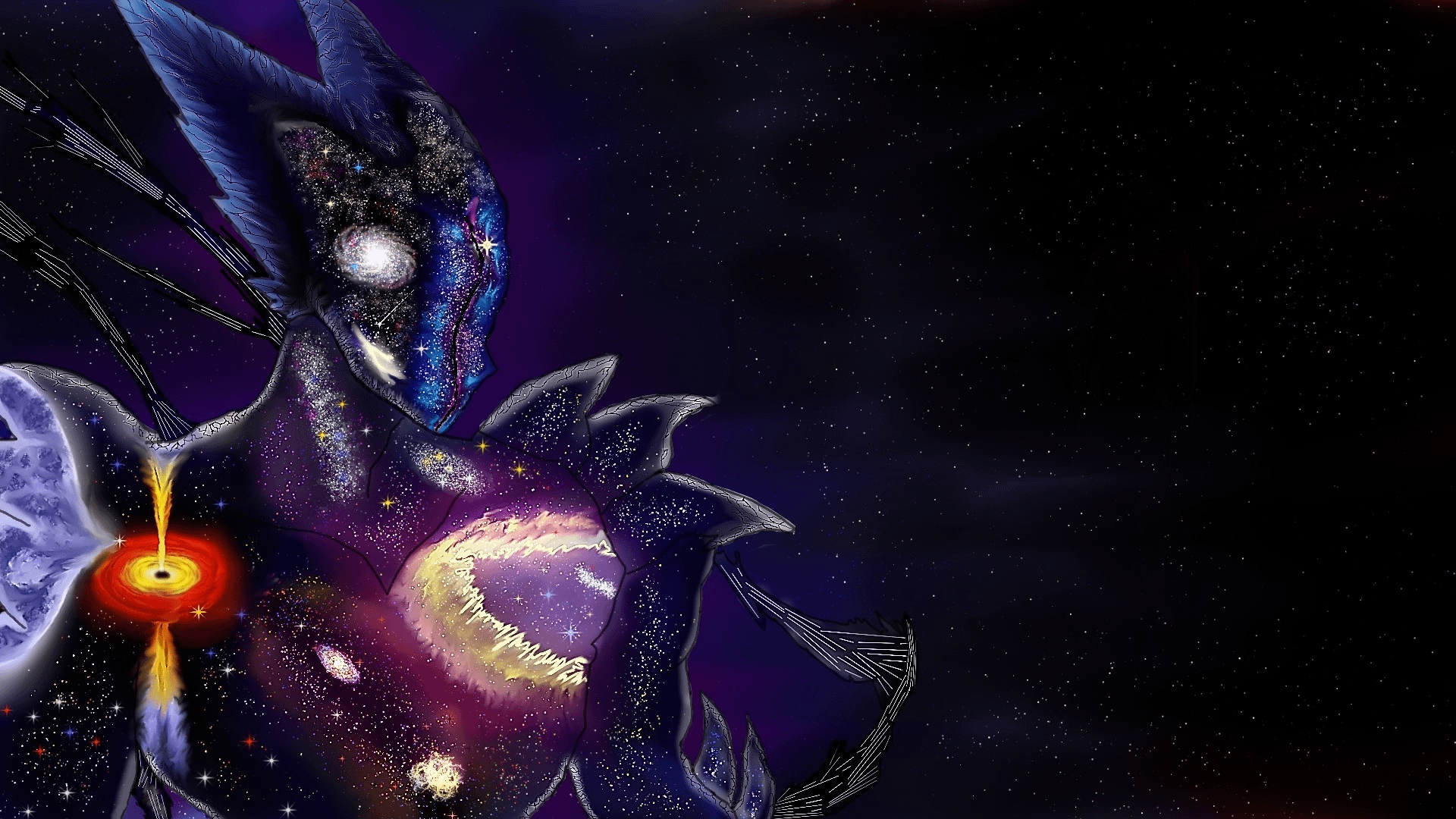 1920x1080 Cosmic Fear Garou Wallpaper. Credits to