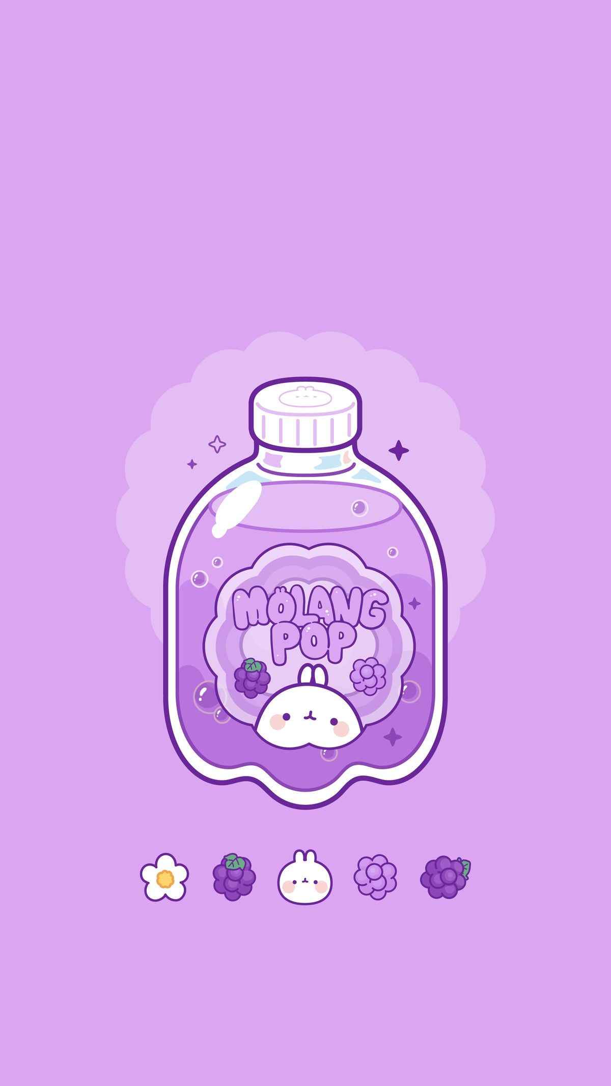 1200x2133 Molang Drink Wallpaper: Discover