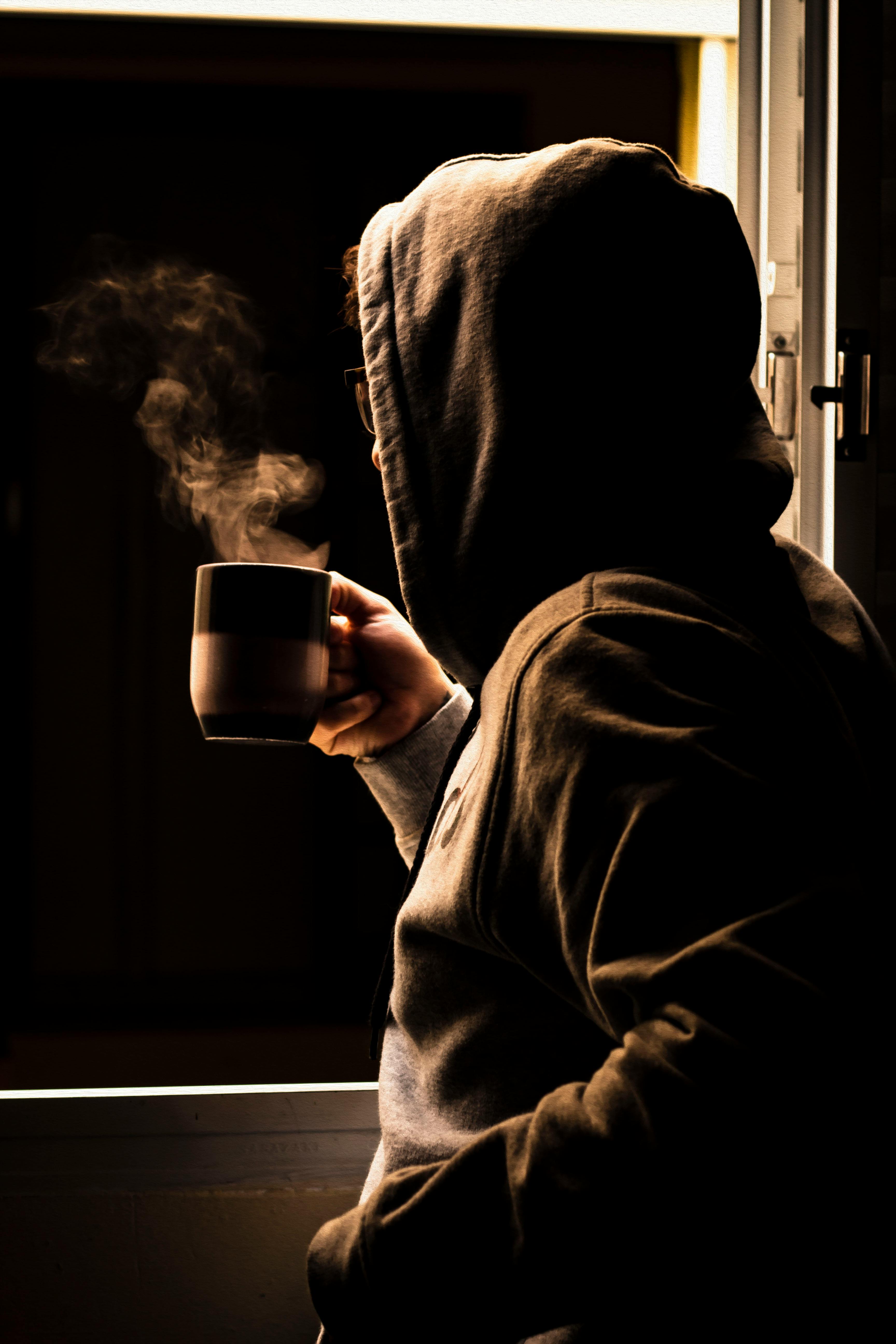 3456x5184 Person Drinking Coffee Next to Window