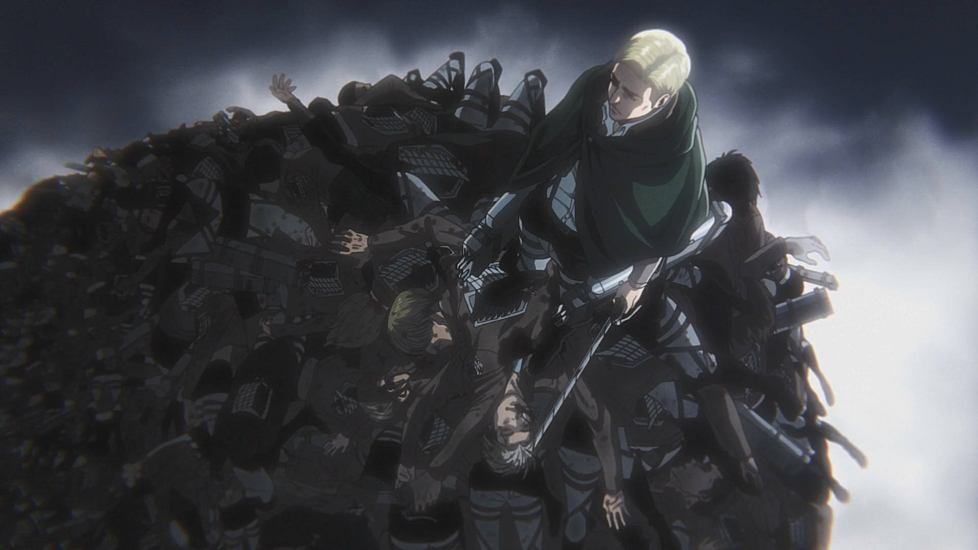 1920x1080 Anime Slayer Erwin Smith Wallpaper