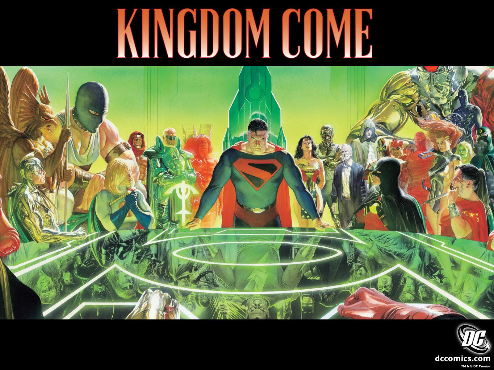 1600x1200 Kingdom Come Wallpaper Cover DC Comics Alex Ross Mark Waid
