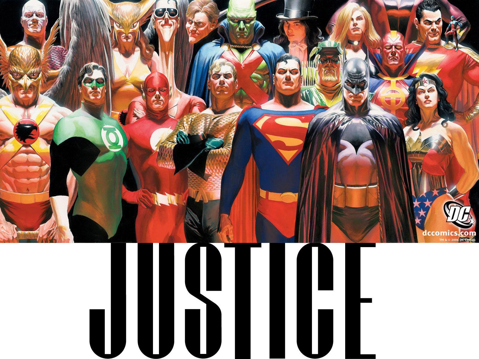 1600x1200 Batman, DC Comics, Superman, Justice League, Alex Ross
