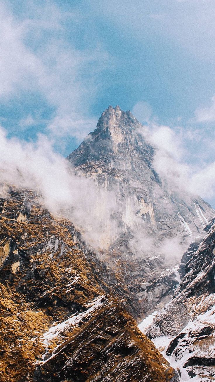 736x1308 HD wallpaper: vertical, mountain, environment, scenics, beauty in nature