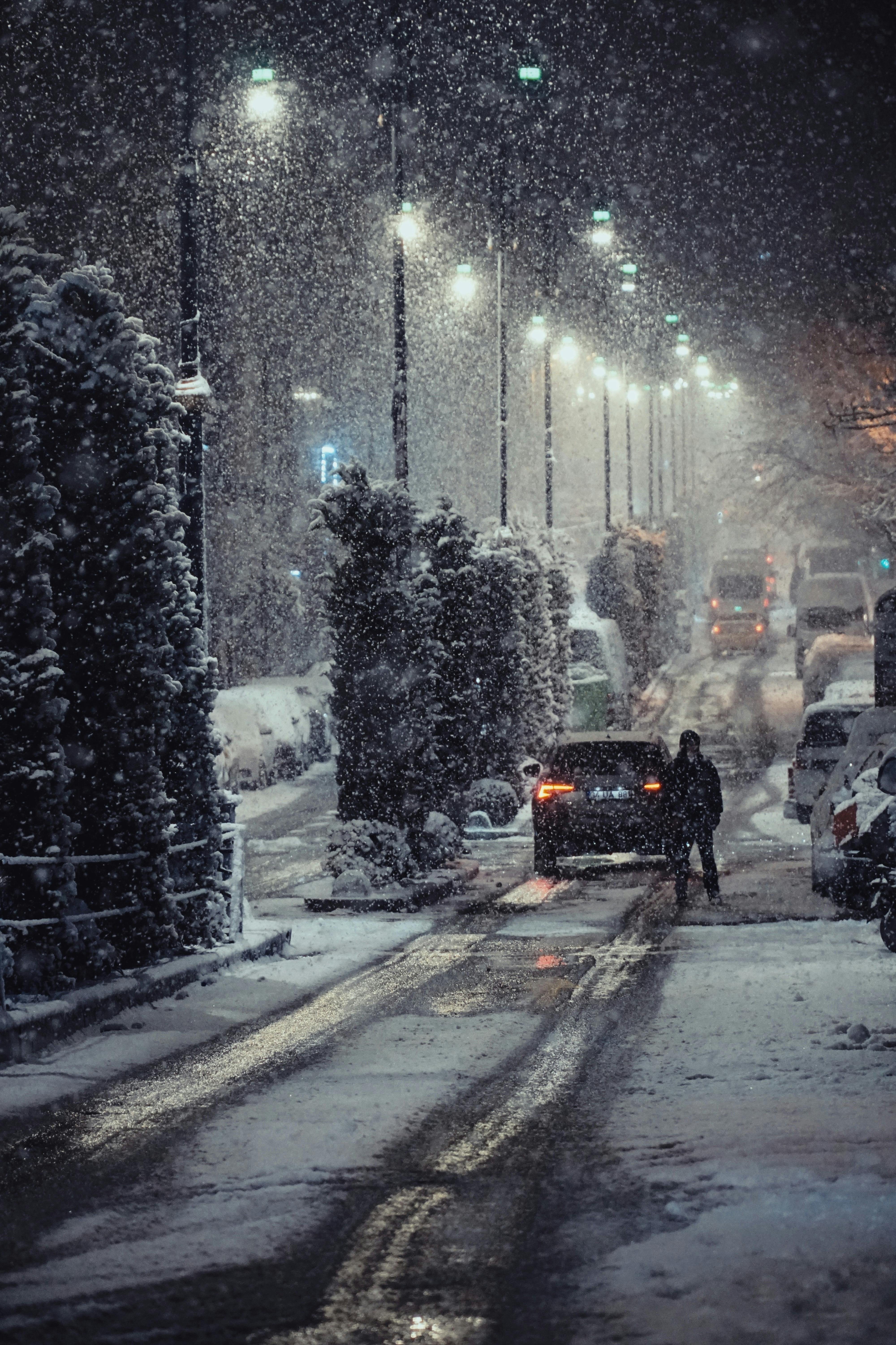 4000x6000 Falling Snowflakes · Free