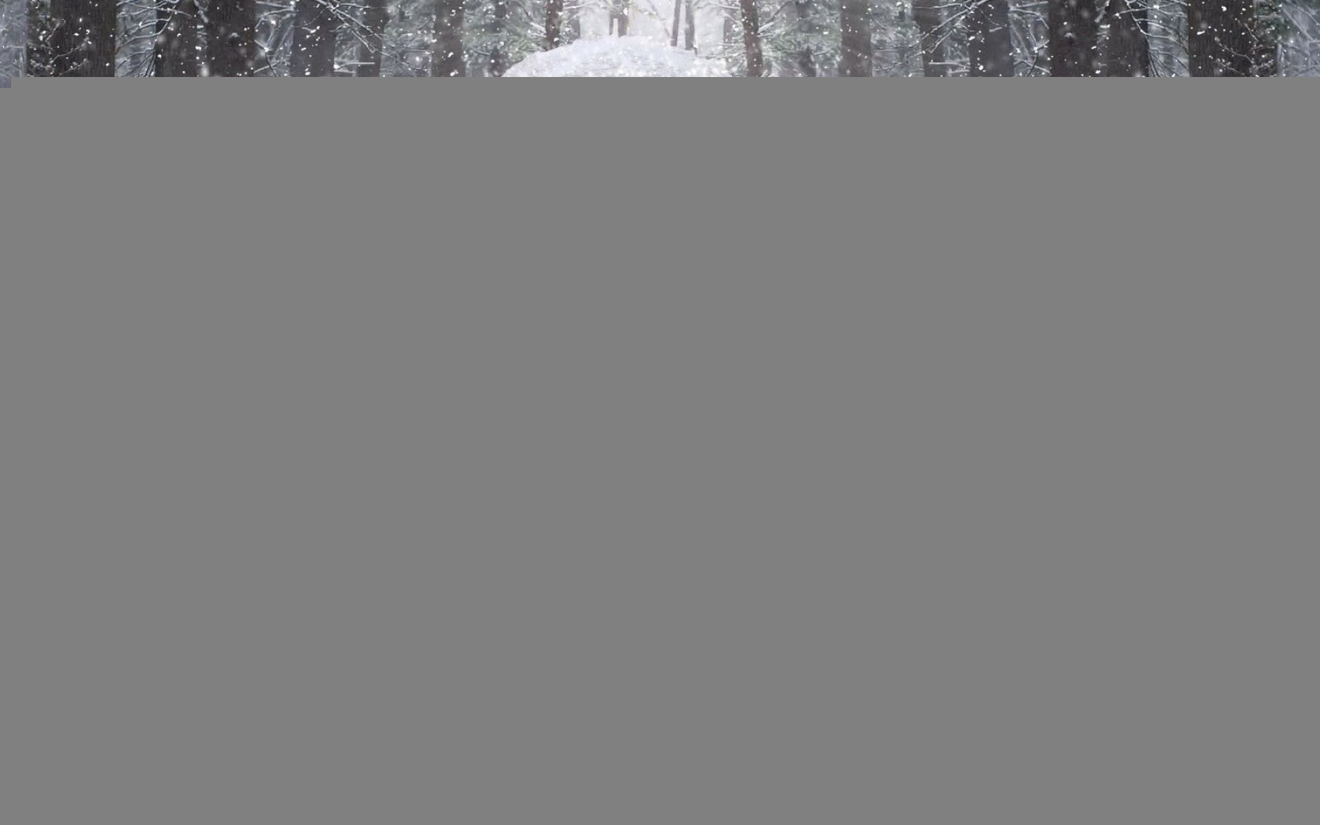 1920x1200 Snowfall Brunette White Dress Umbrella