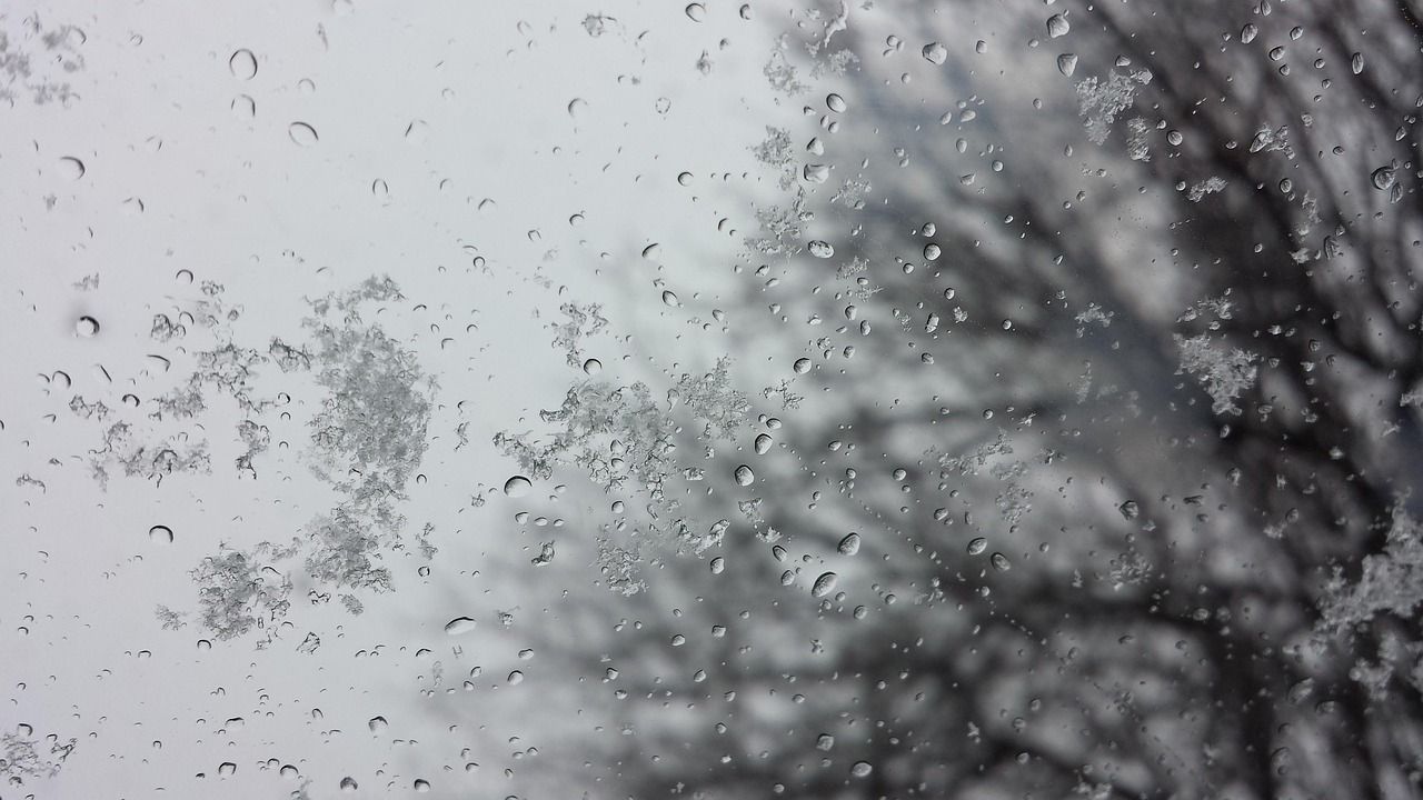 1280x720 Rain Snow Winter