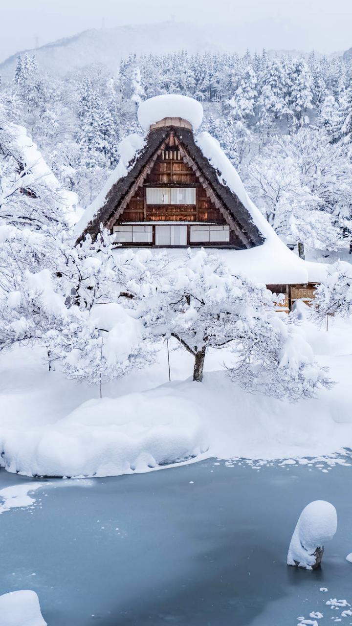 720x1280 Snow Rain Wallpaper APK for Android
