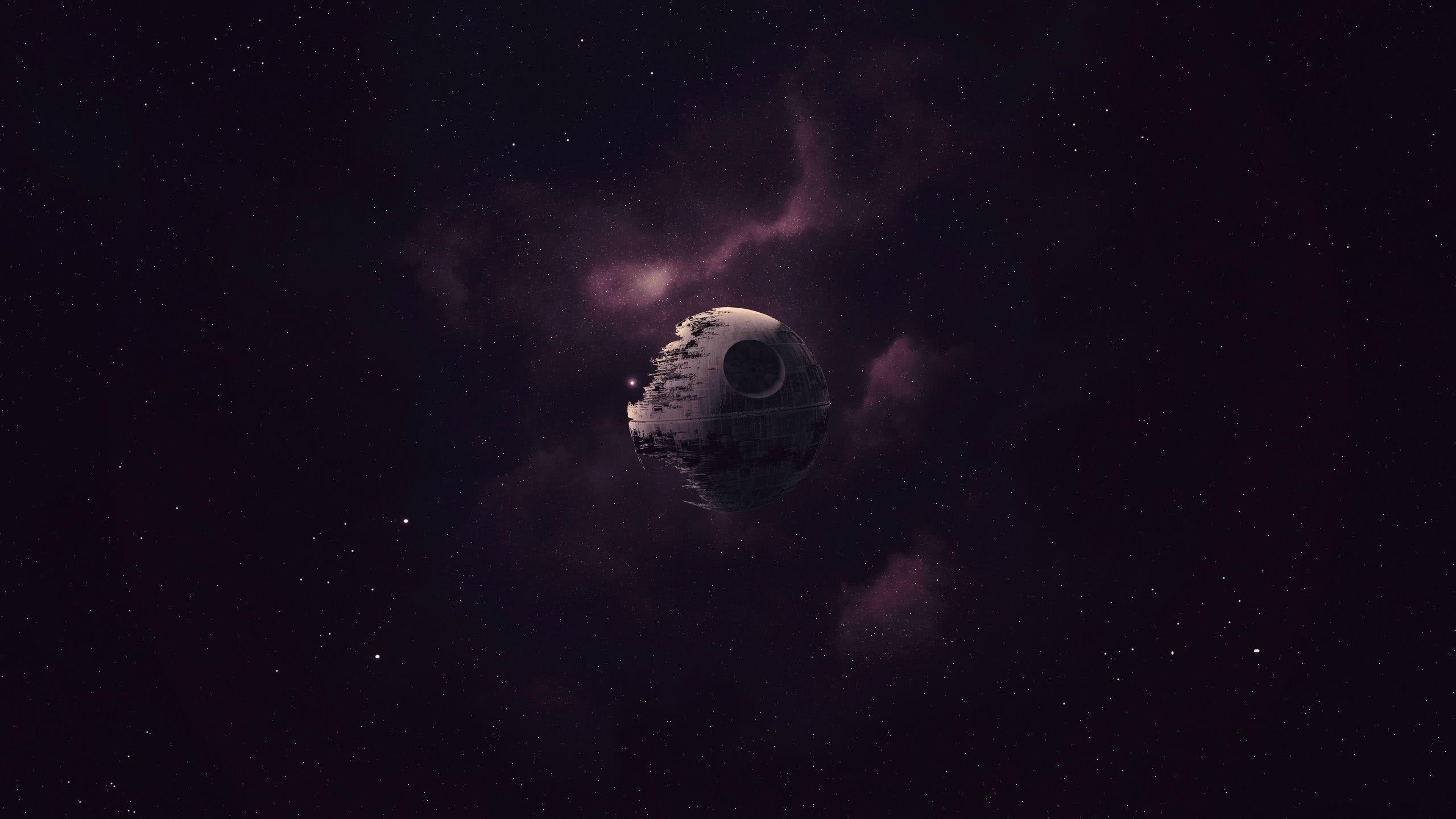 2560x1440 Death Star Wallpaper