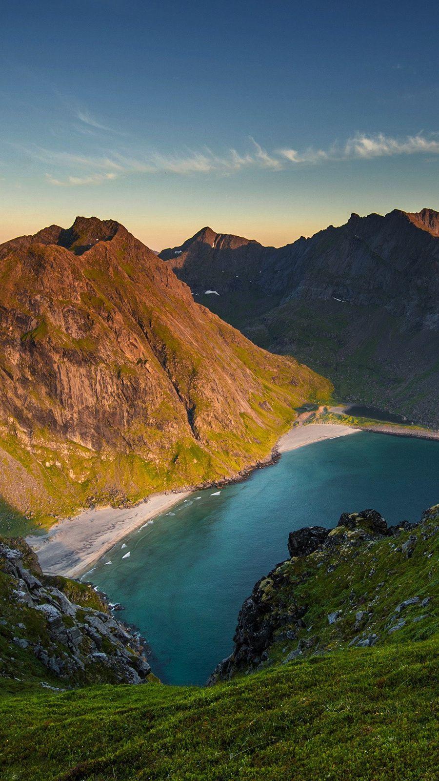 900x1600 Norway Landscape Mountains IPhone Wallpaper