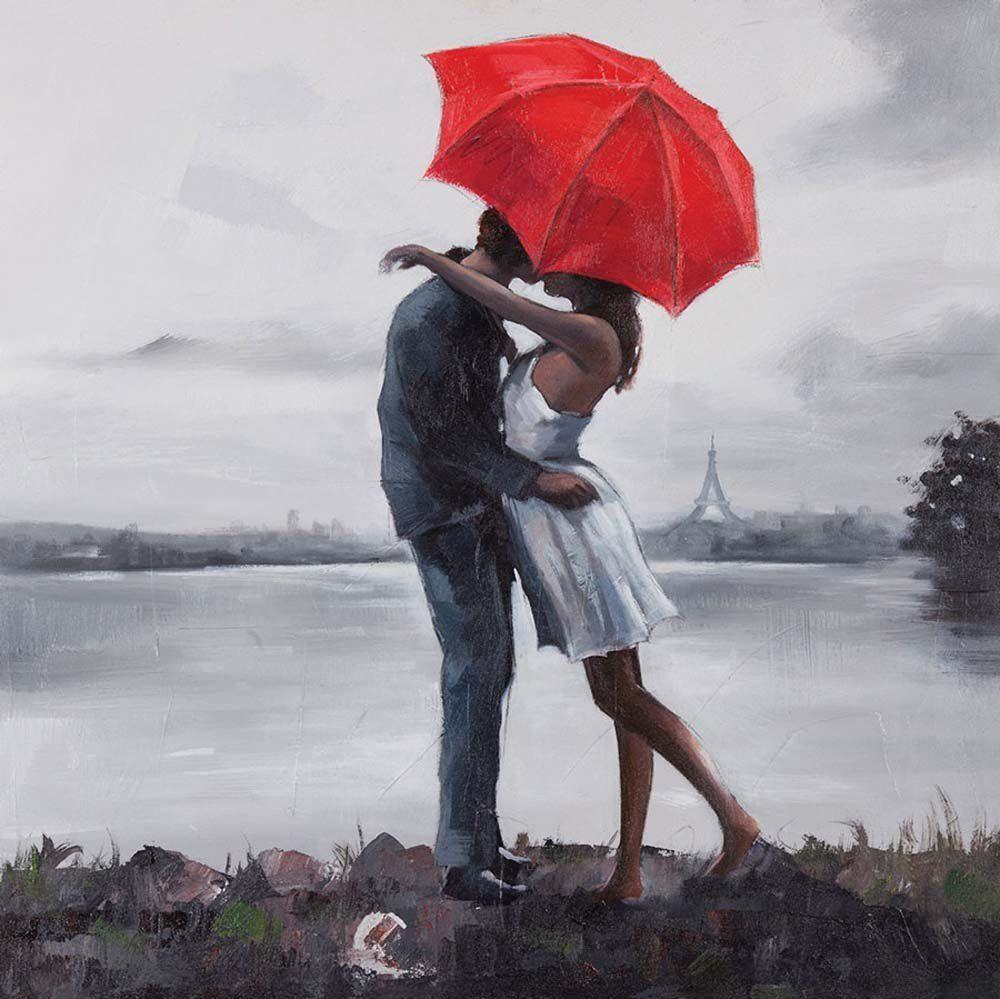 Painting Red Umbrella Wallpapers - Top Free Painting Red Umbrella ...