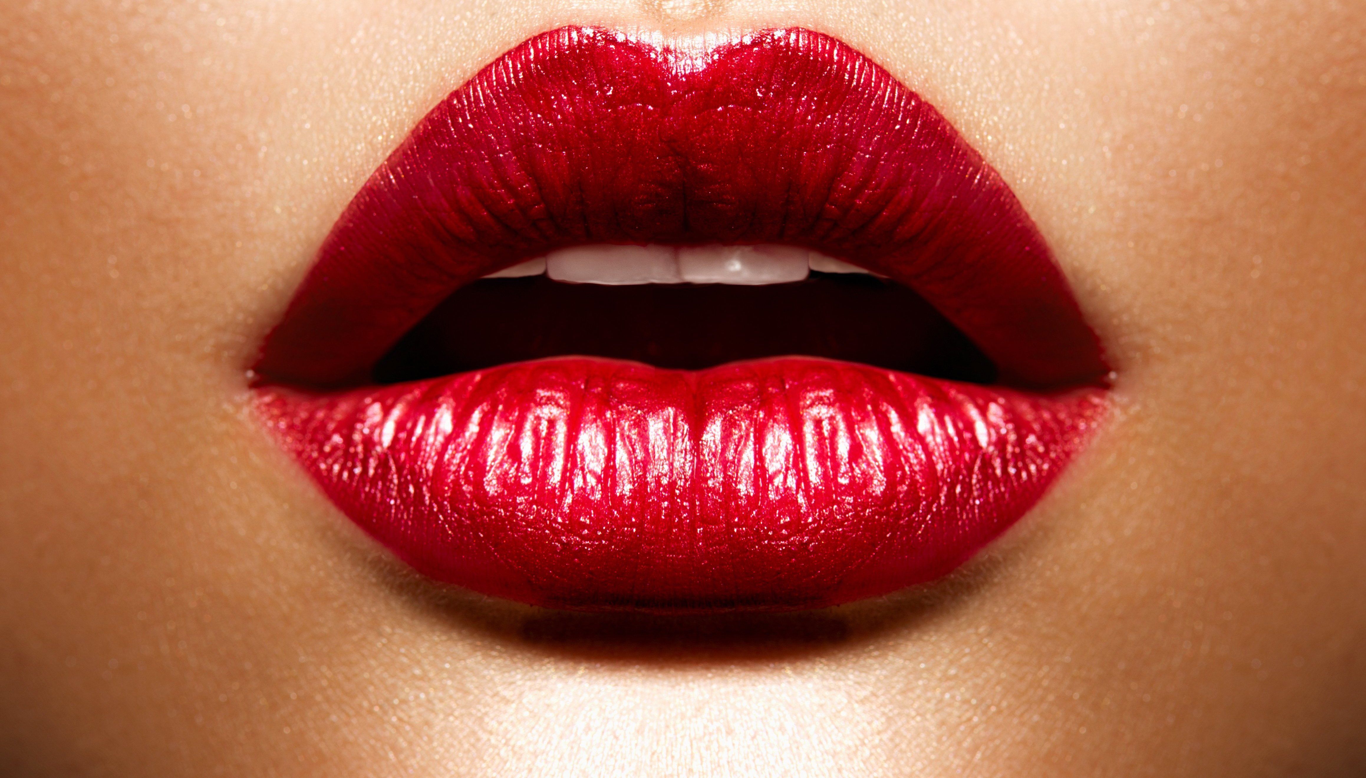 4635x2641 Download Lipstick Red Woman Lips 4k Ultra HD Wallpaper