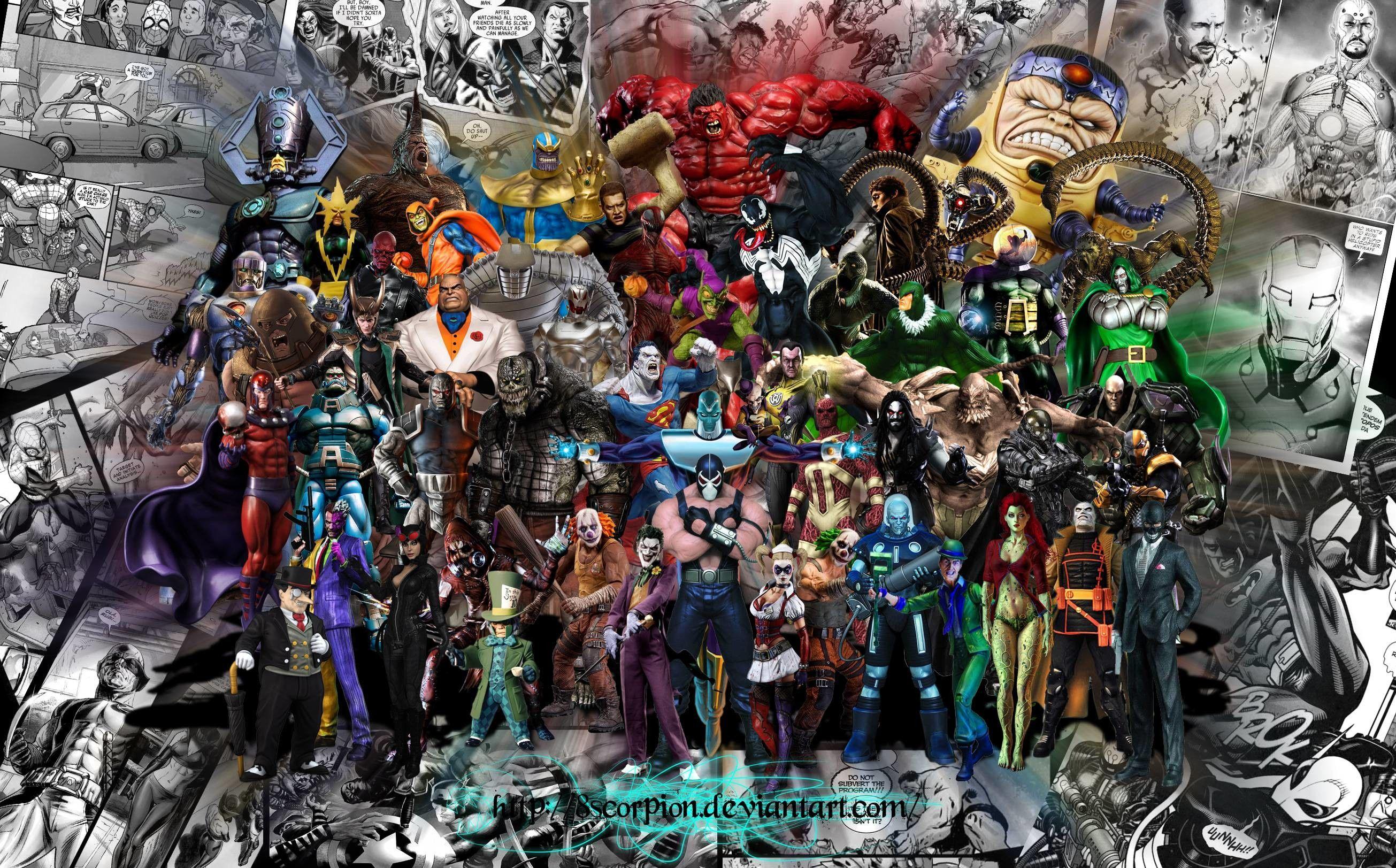 Marvel and DC Wallpapers - Top Free Marvel and DC Backgrounds ...