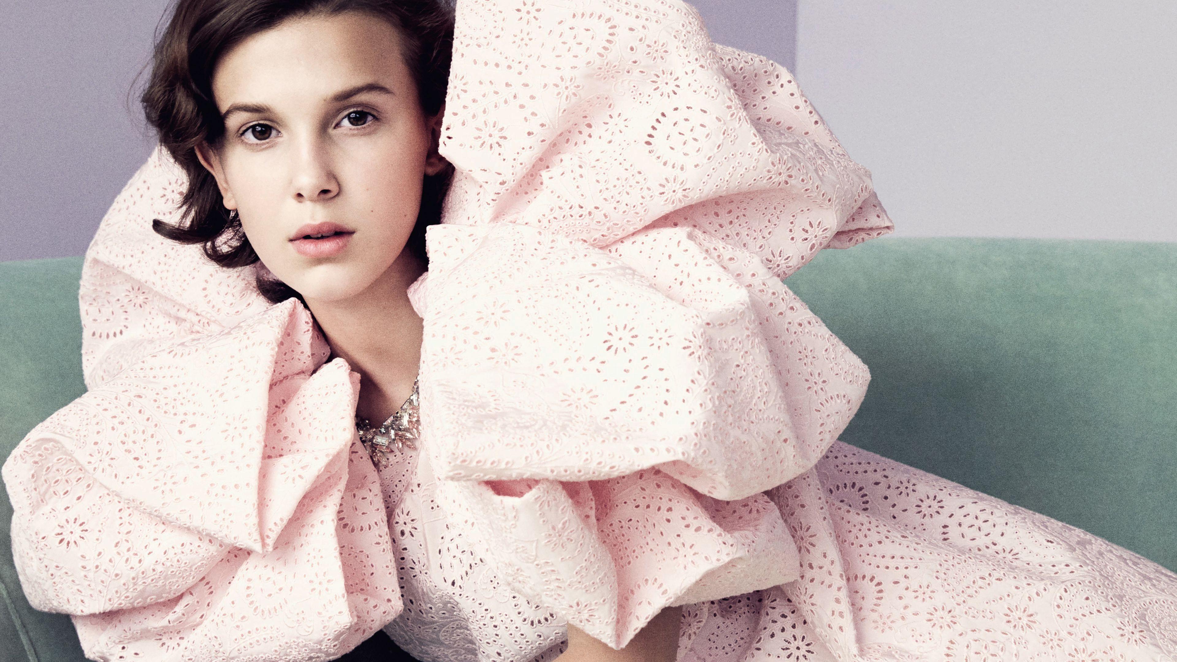 3840x2160 Wallpaper 4k Millie Bobby Brown Vogue 2019 4k Wallpaper, 5k