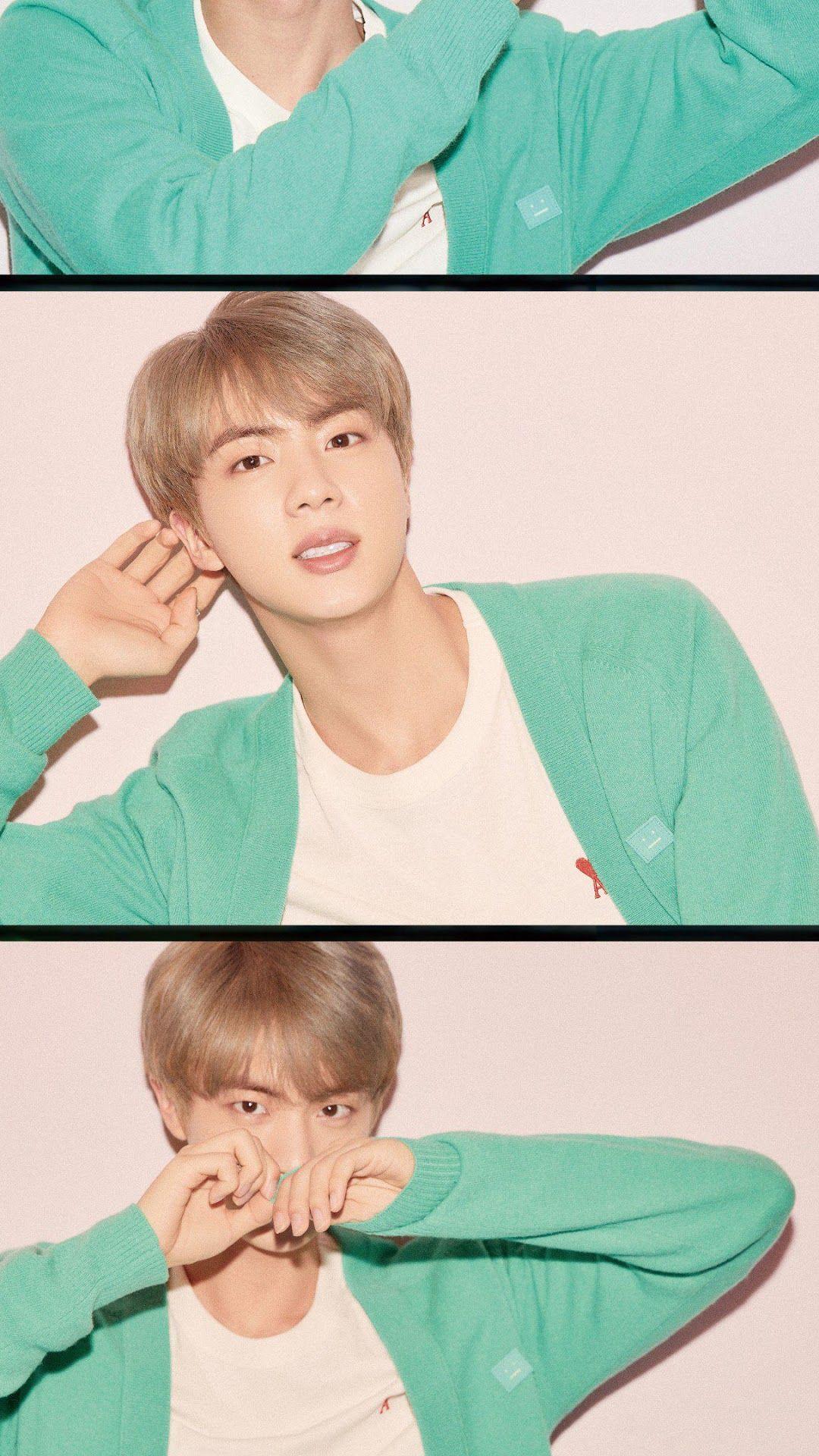 1080x1920 Jin BTS Map of the Soul: Persona 4K Wallpaper