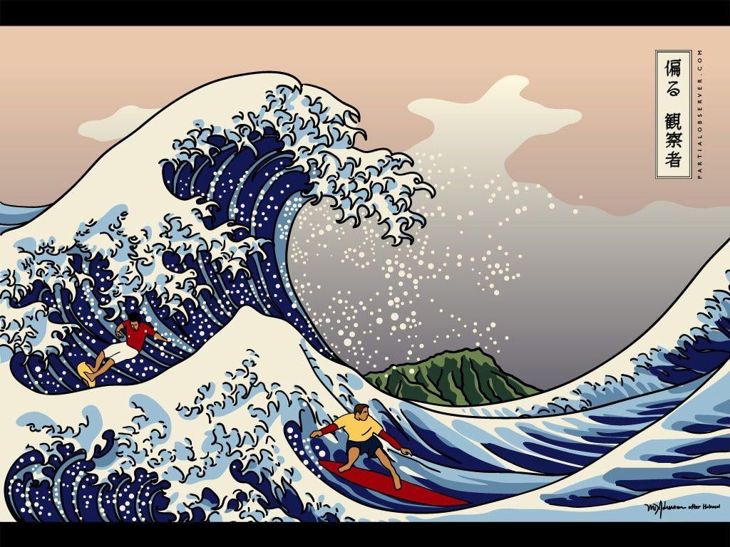 The Great Wave of Kanagawa  rVerticalwallpapers
