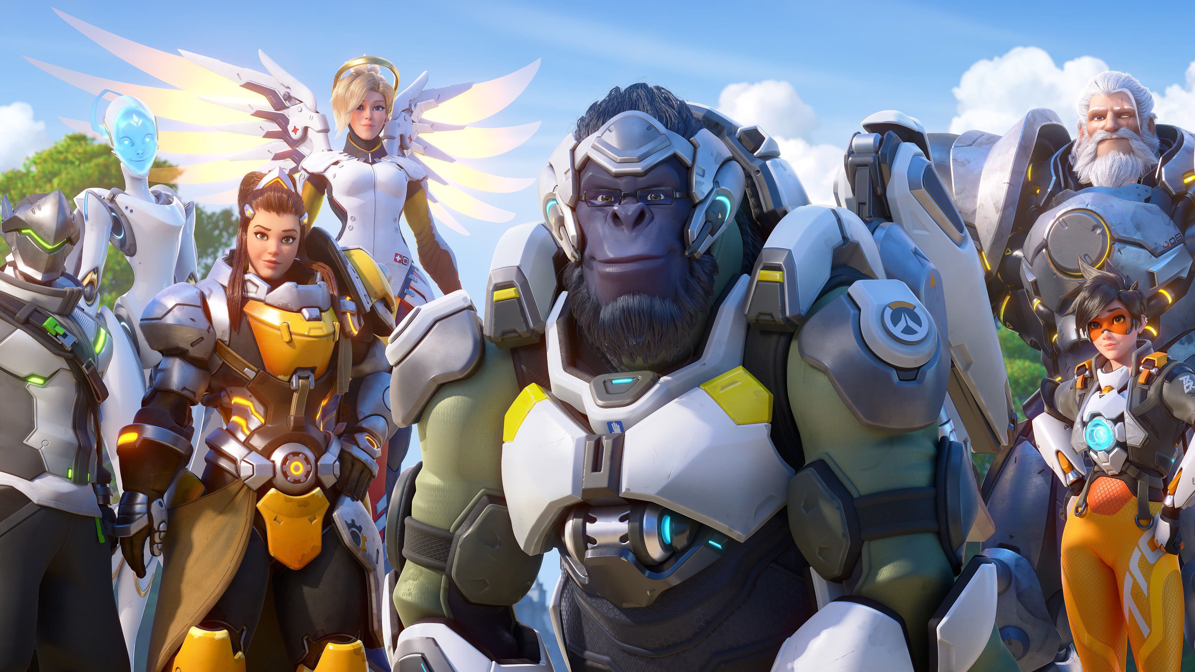 3840x2160 Overwatch 2 Characters UHD 4K Wallpaper