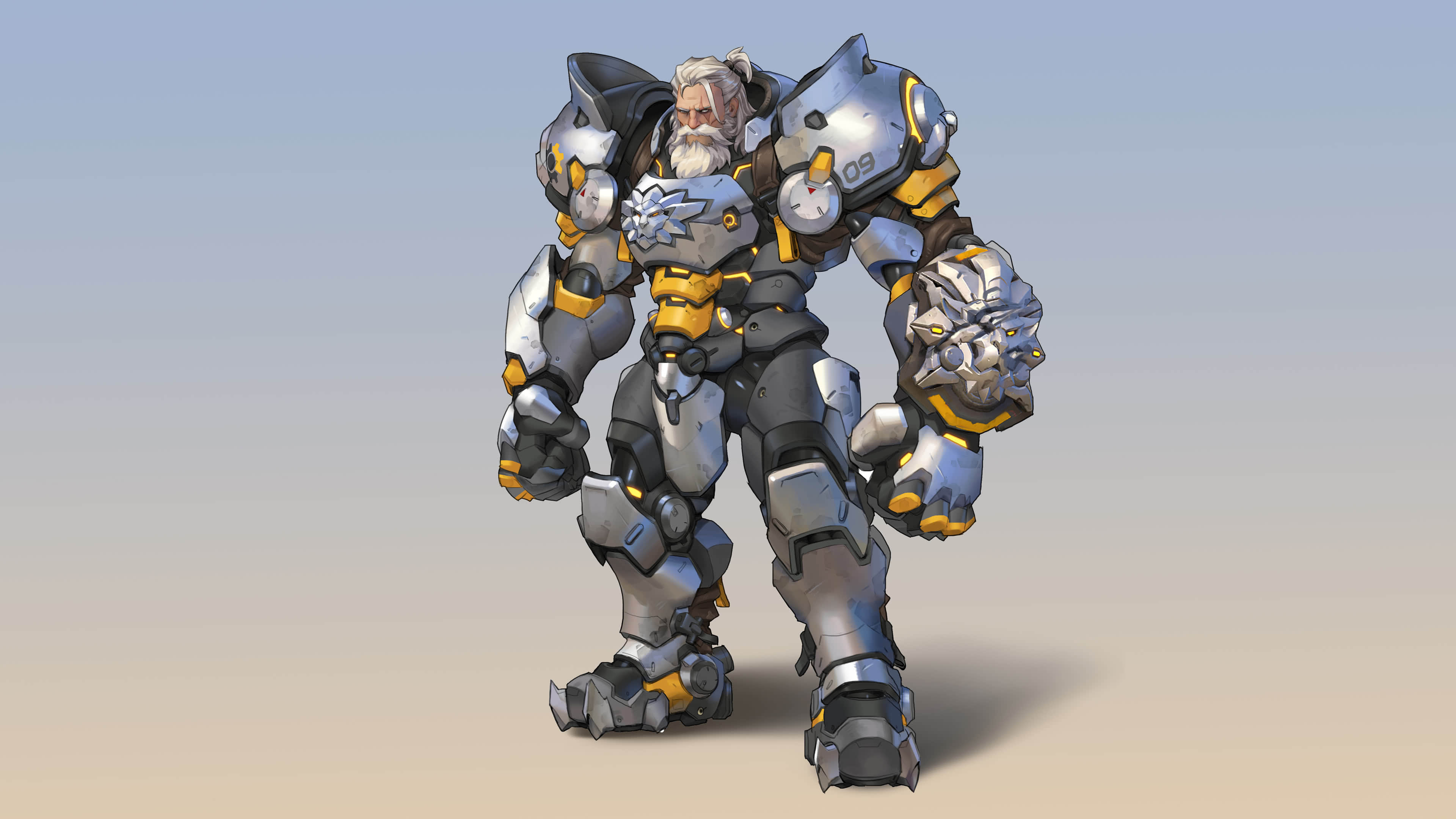 3840x2160 Overwatch 2 Reinhardt UHD 4K Wallpaper