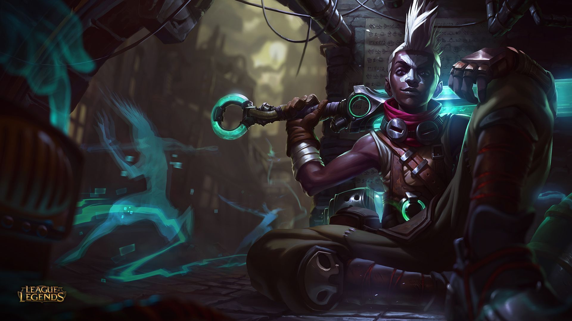1920x1080 Ekko of Legends Wallpaper