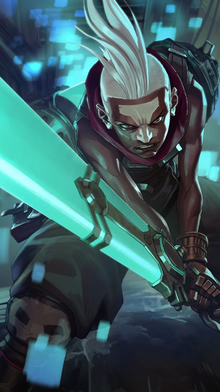720x1280 Ekko, league of legends wallpaper