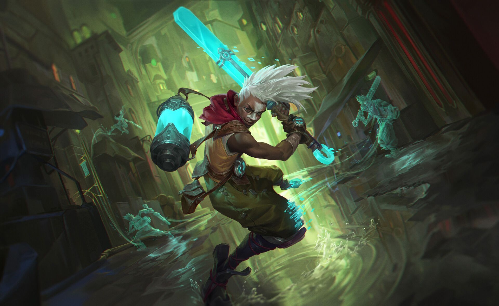 1920x1178 Wild Rift Ekko Key Art