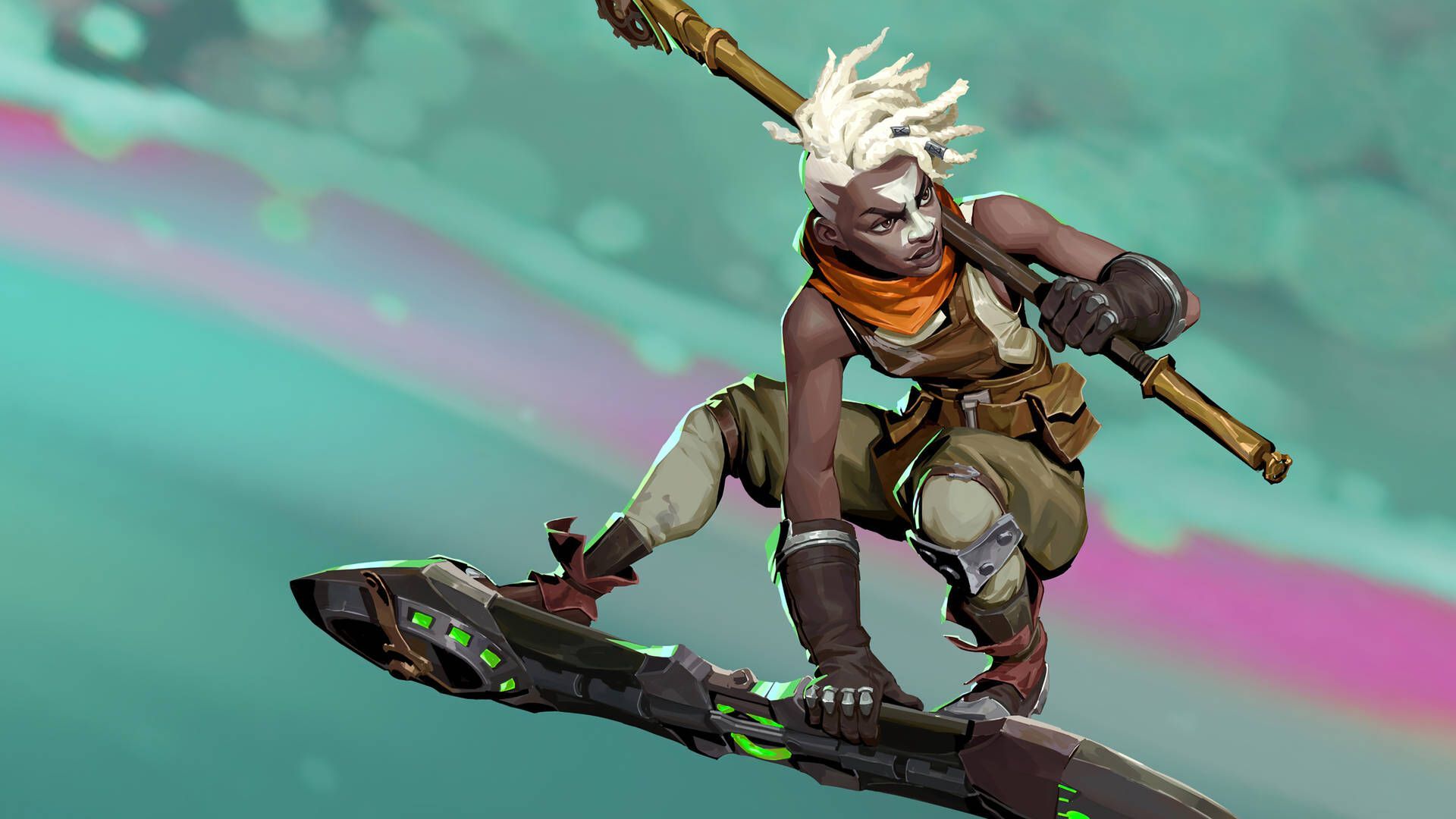 1920x1080 Arcane League Of Legends Surfing Ekko