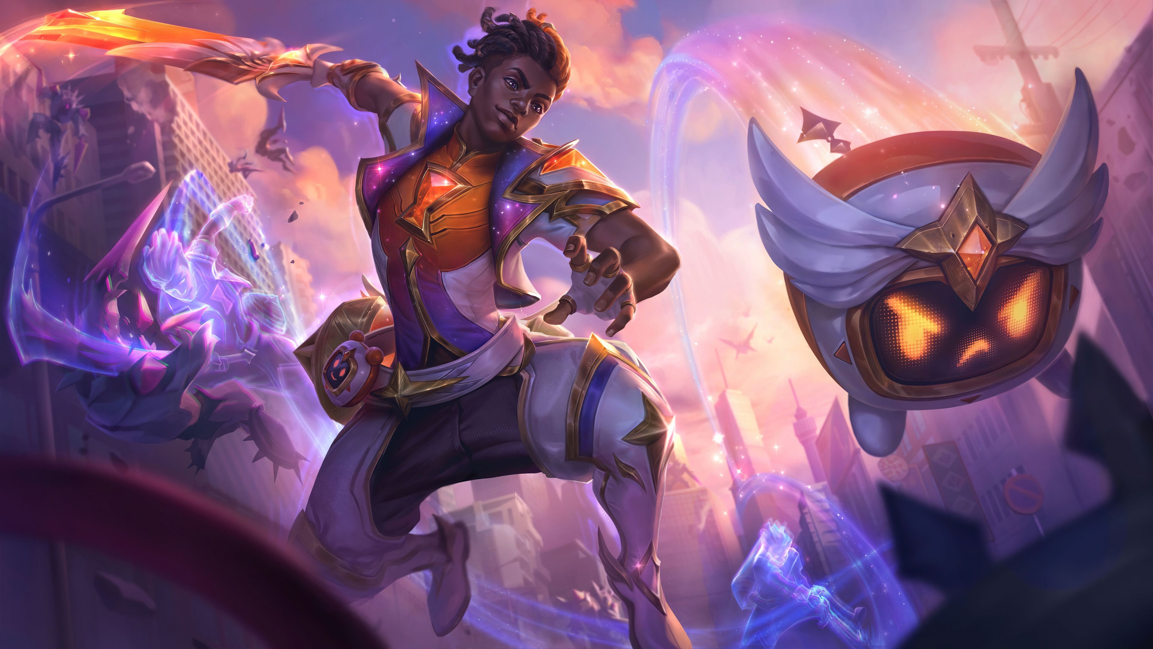 3840x2160 Star Guardian Ekko Skin League