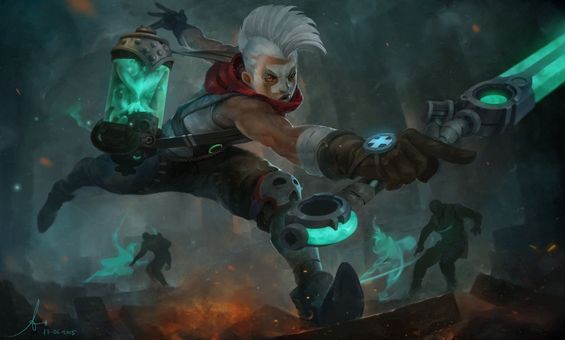 1920x1155 game, art, fantasy, League