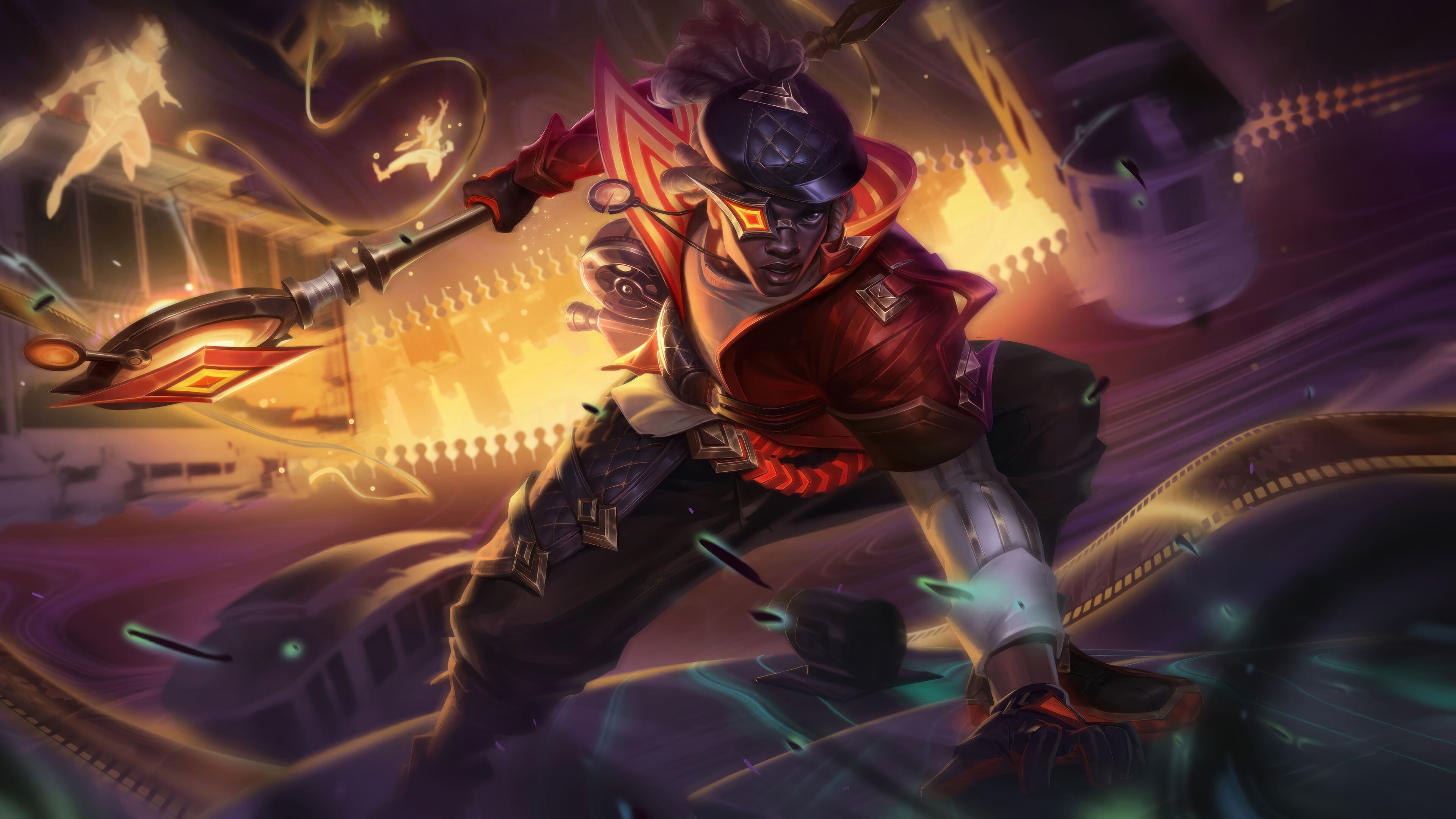 3840x2160 Psychic Detective Ekko Skin Wild Rift