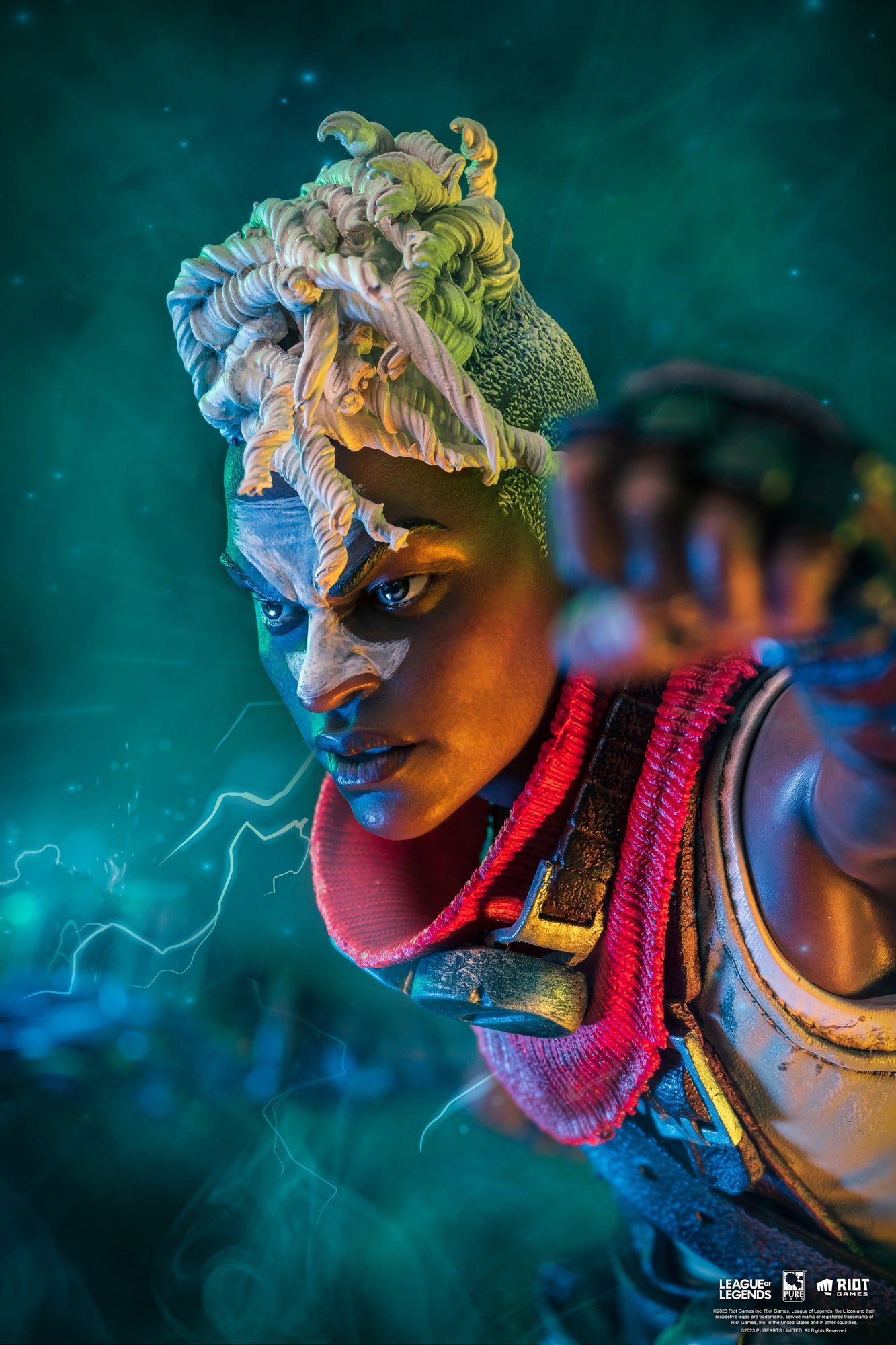 1333x2000 League Of Legends Ekko 1 4 Scale Statue