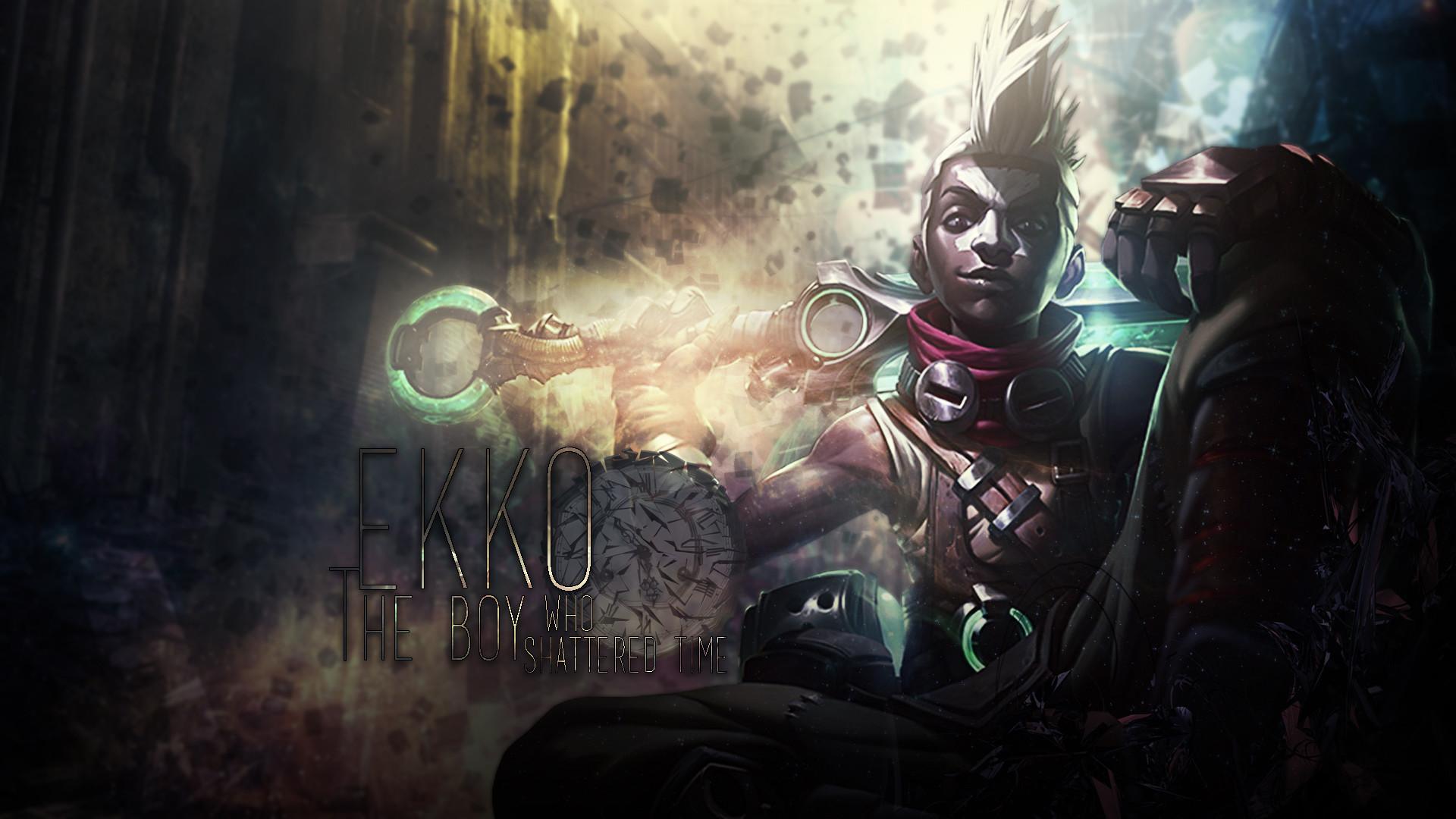 1920x1080 Ekko League of Legends Loading screen