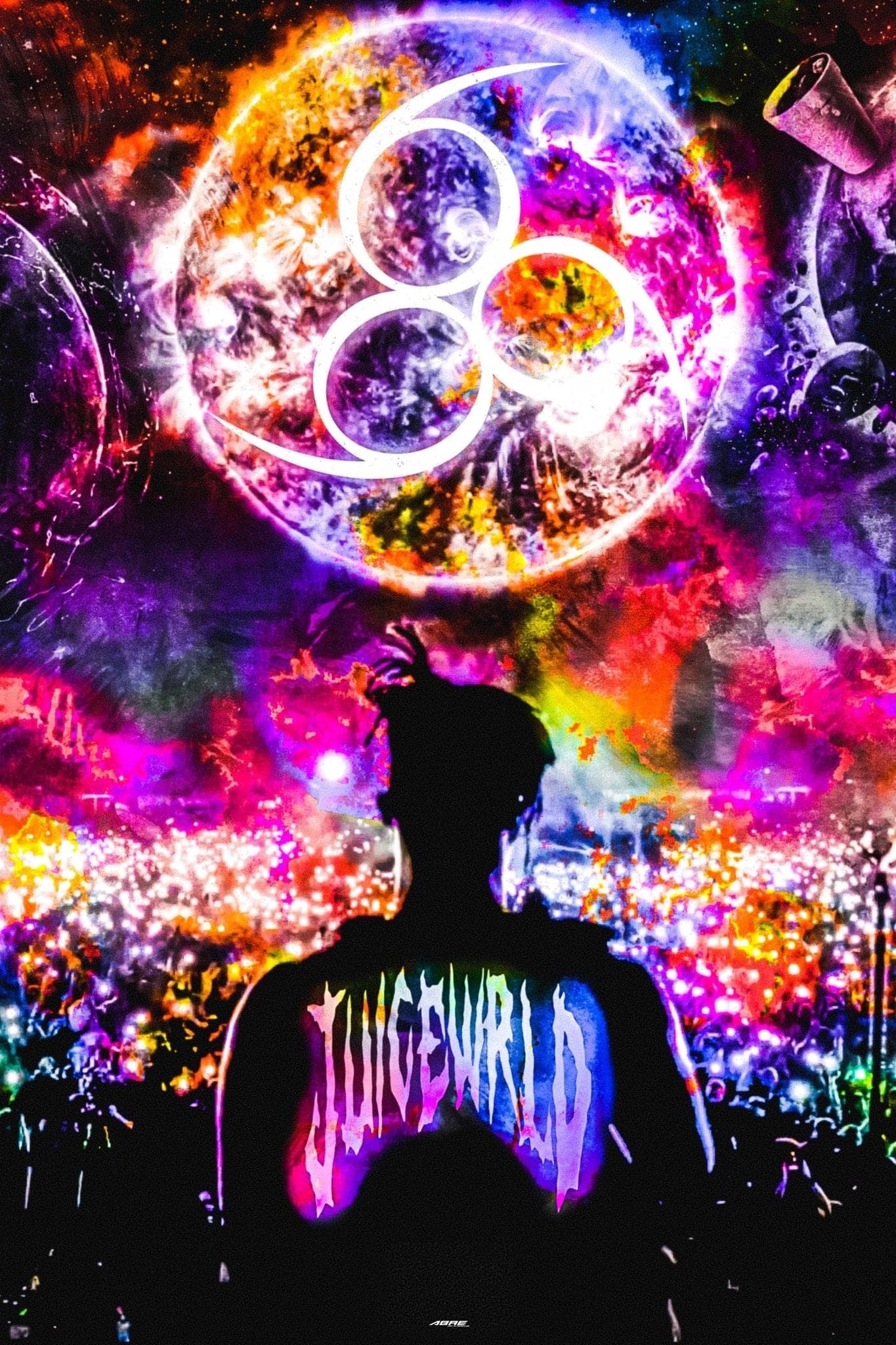 1365x2048 Juice Wrld 'Party Never Ends' Poster