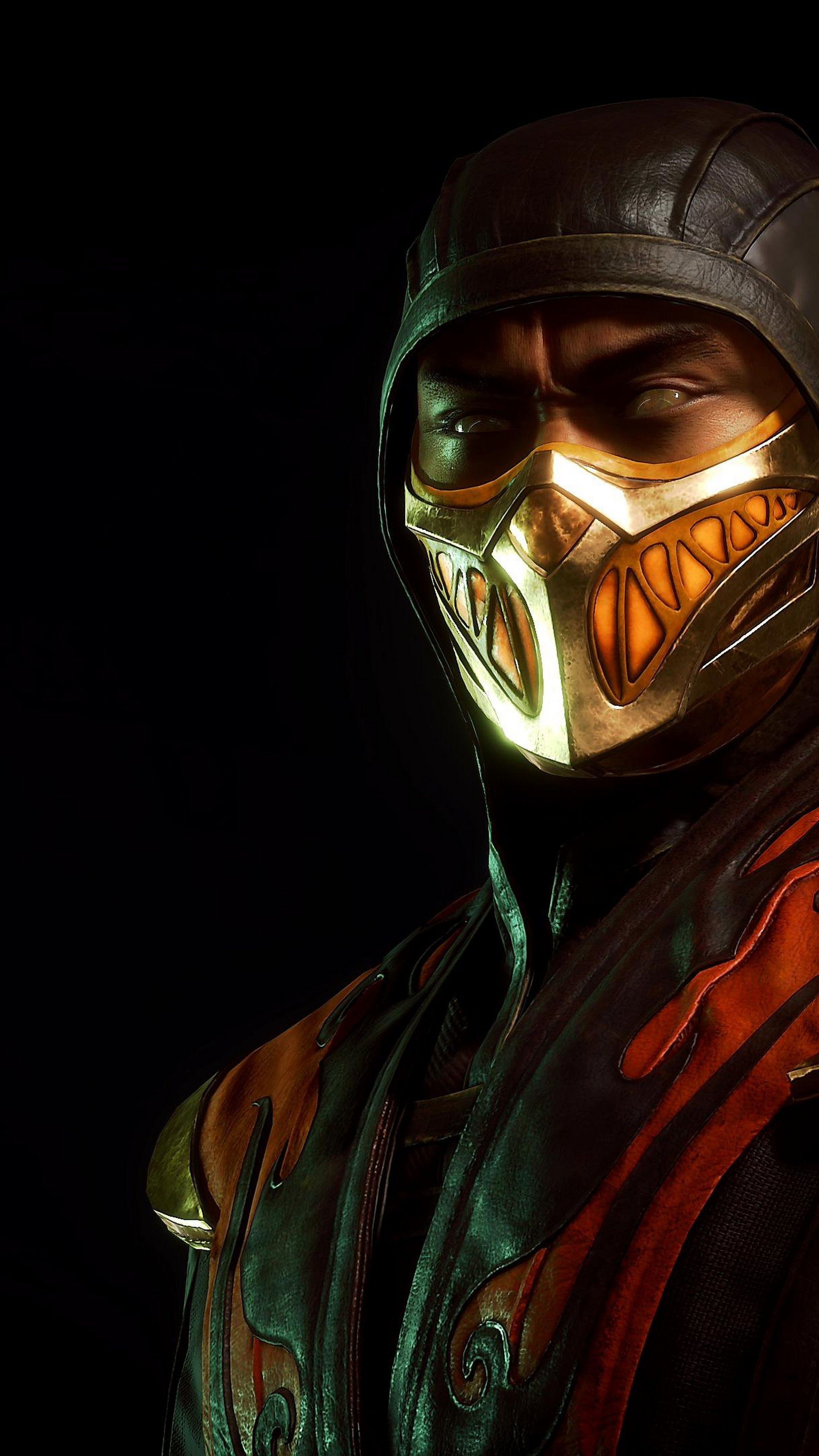 2160x3840 Scorpion (Mortal Kombat) Wallpaper