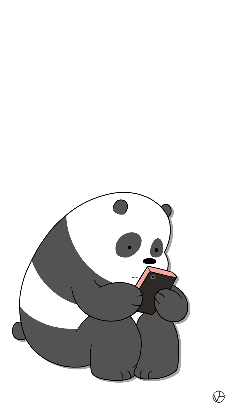 800x1421 panda we bare bears cartoon network cn panda lockscreens