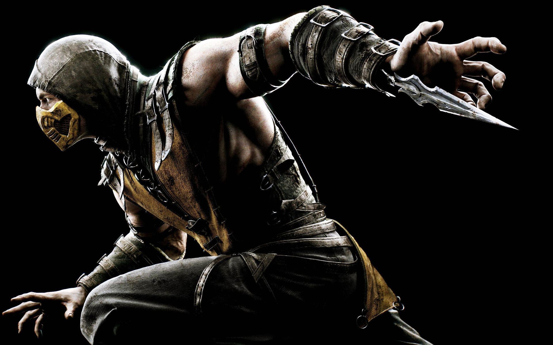 1920x1200 Mortal Kombat X Scorpio Wallpaper