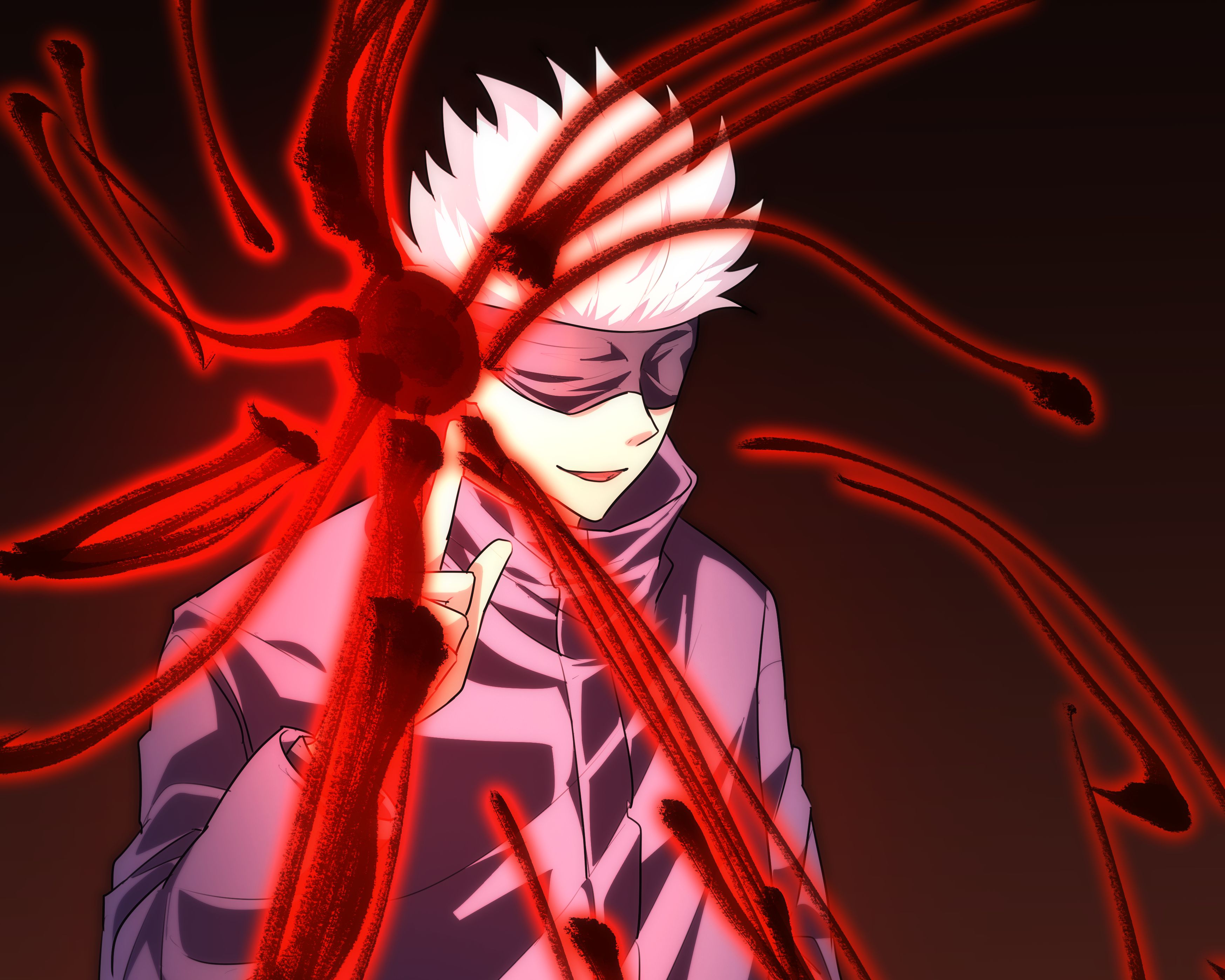 3495x2796 Satoru Gojo HD Jujutsu Kaisen Art 2022