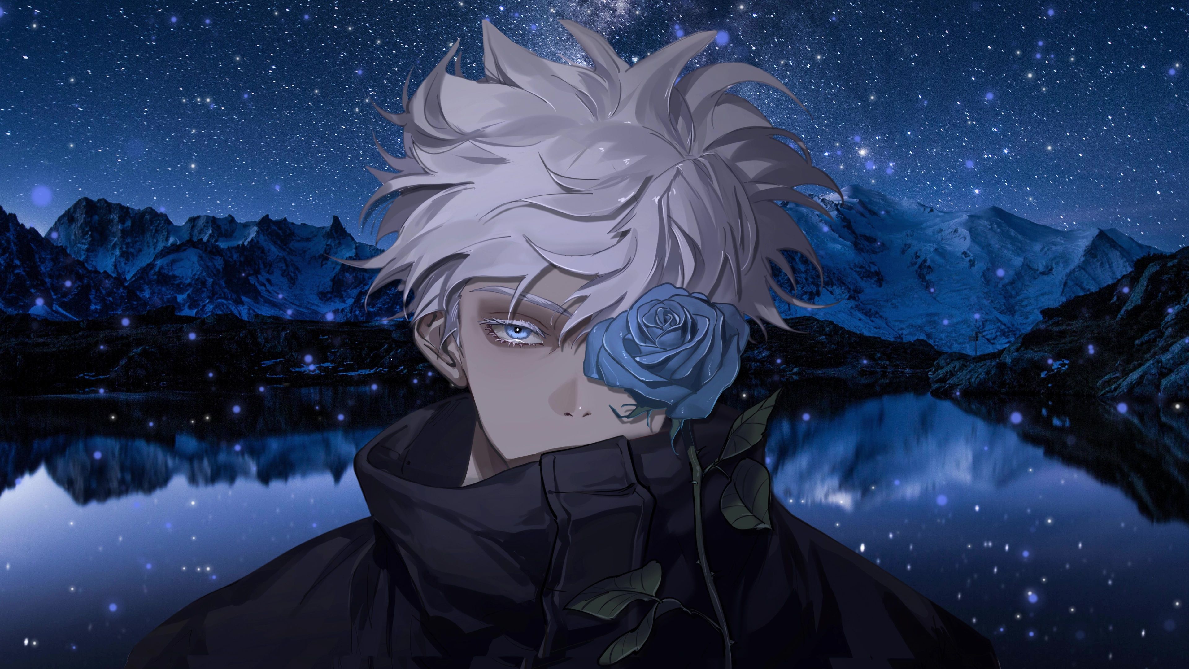 3840x2160 Gojō Satoru Live Wallpaper