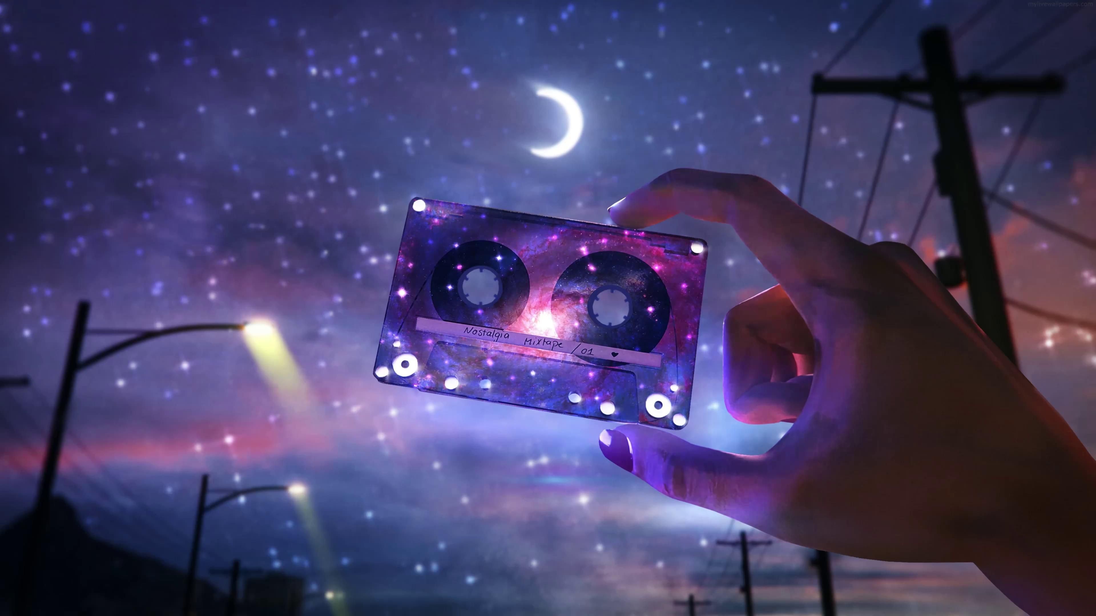 3840x2160 Nostalgia Mixtape Live Wallpaper