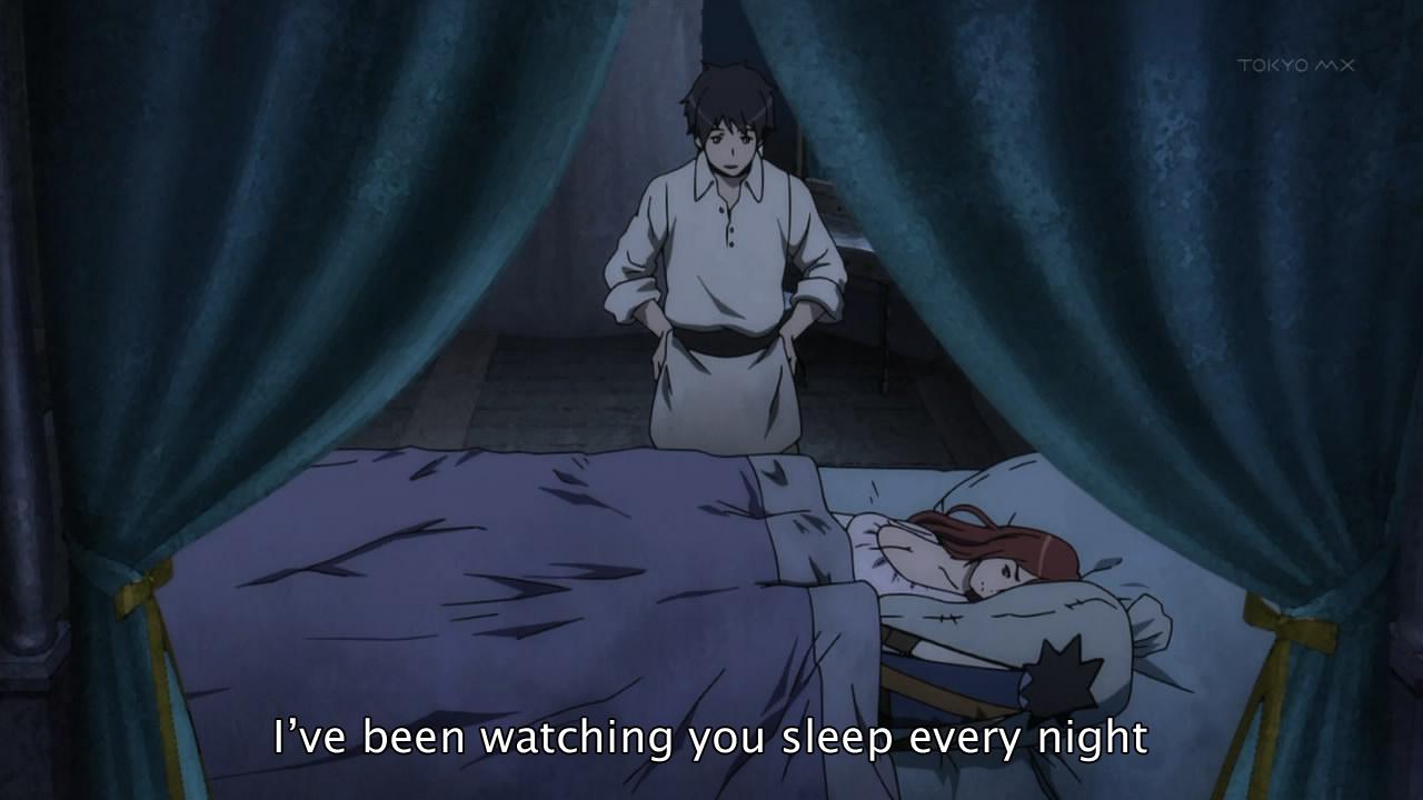 1280x720 Romantic Night Scenery Romantic Anime .animenimania.