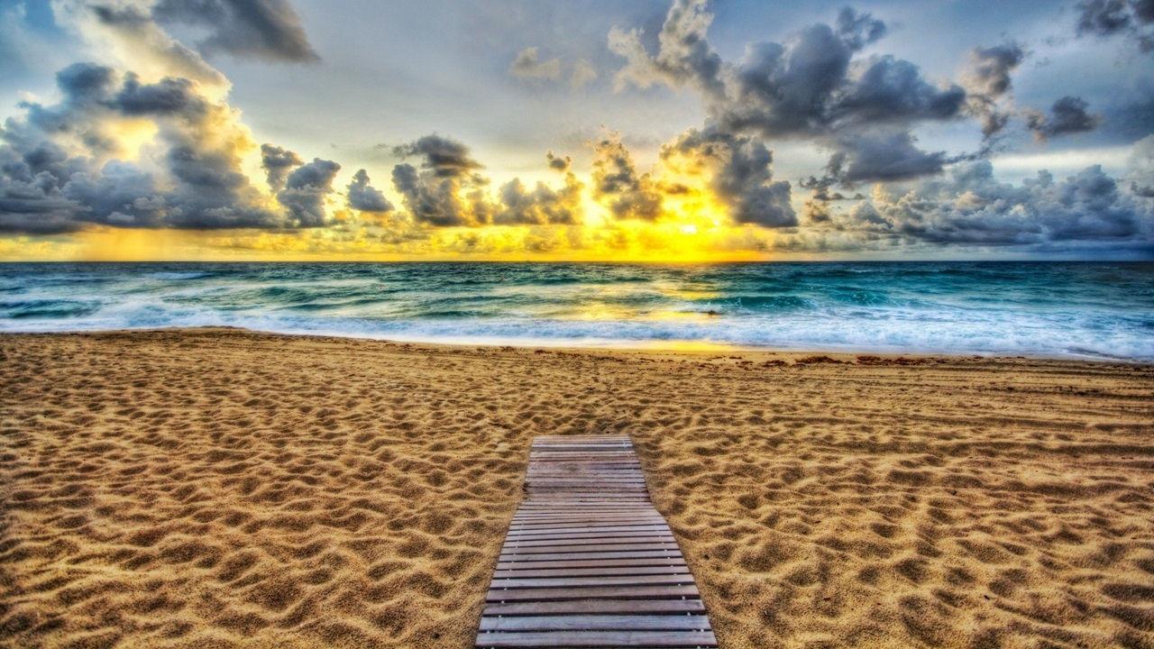 1280x720 Waikiki Hawaii Wallpaper for Android
