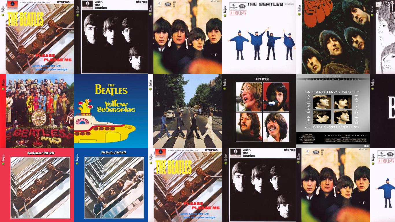 1366x768 Beatles Please Please Please Me With Beatles Beatles