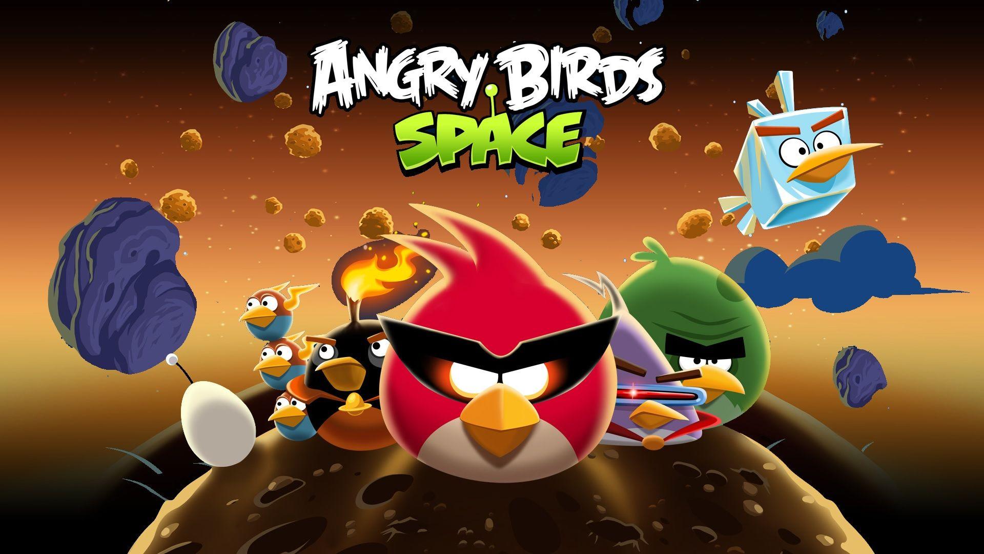 space angry birds space